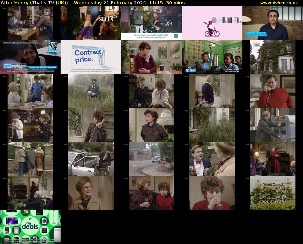 After Henry (That's TV (UK)) Wednesday 21 February 2024 11:15 - 11:45