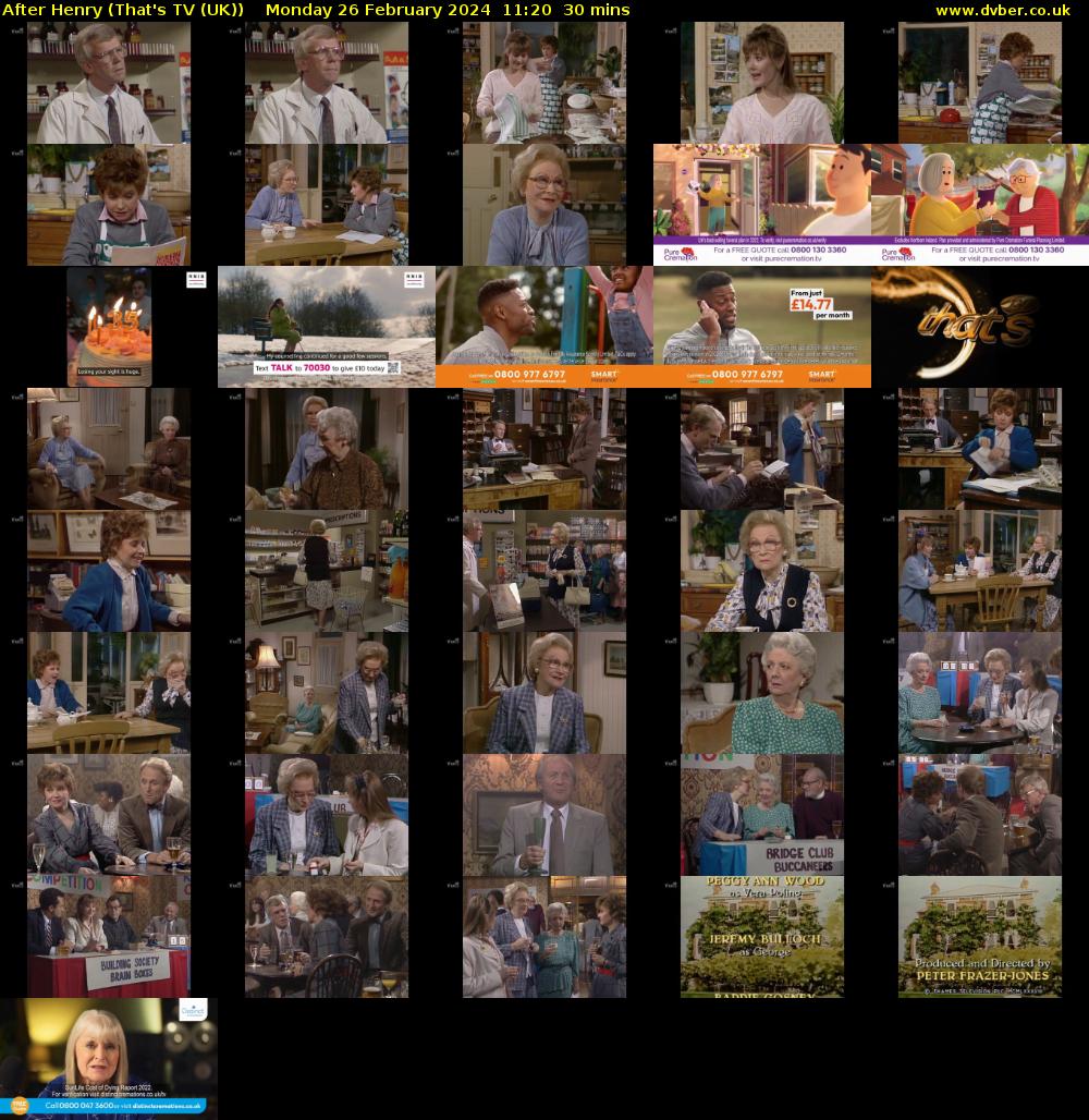 After Henry (That's TV (UK)) Monday 26 February 2024 11:20 - 11:50