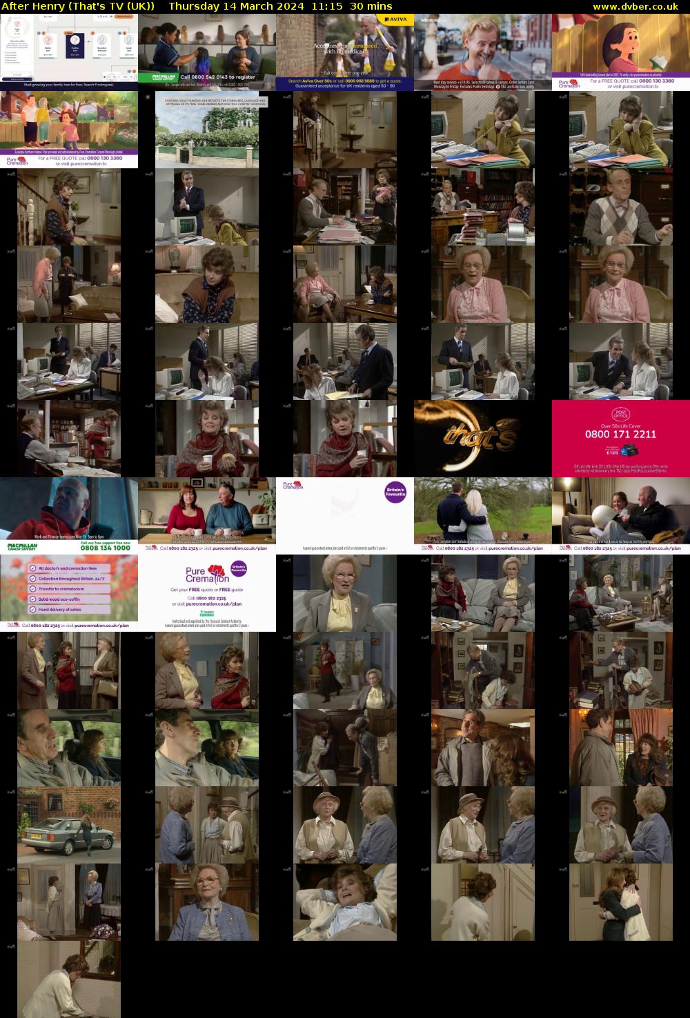 After Henry (That's TV (UK)) Thursday 14 March 2024 11:15 - 11:45