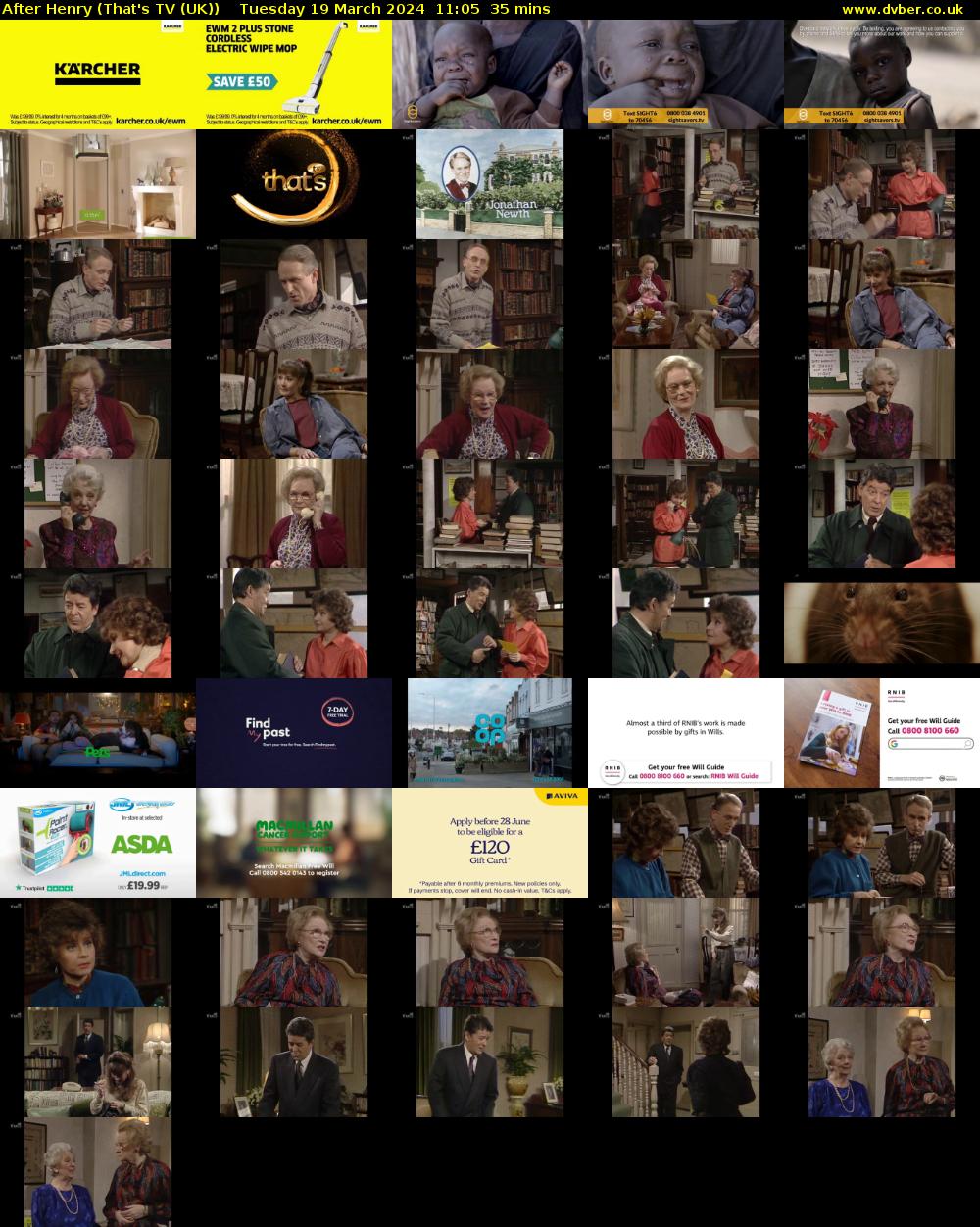 After Henry (That's TV (UK)) Tuesday 19 March 2024 11:05 - 11:40
