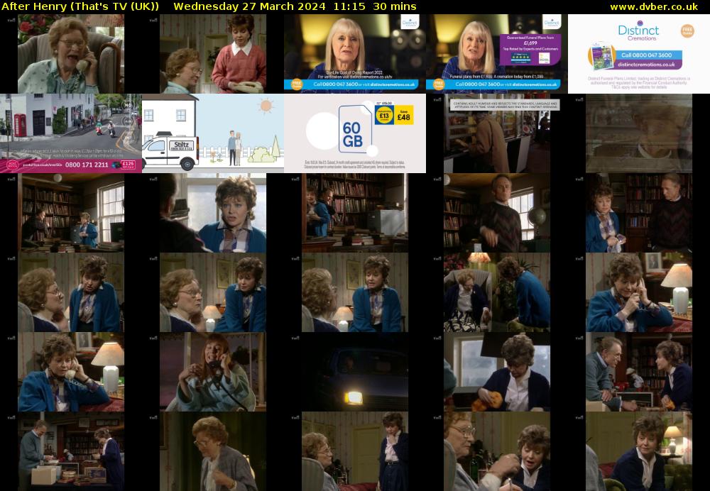 After Henry (That's TV (UK)) Wednesday 27 March 2024 11:15 - 11:45