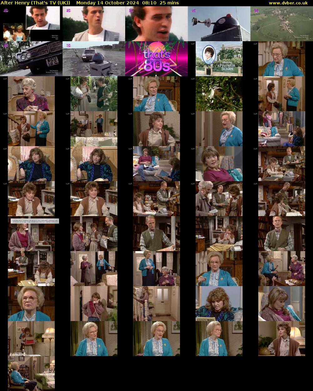 After Henry (That's TV (UK)) Monday 14 October 2024 08:10 - 08:35