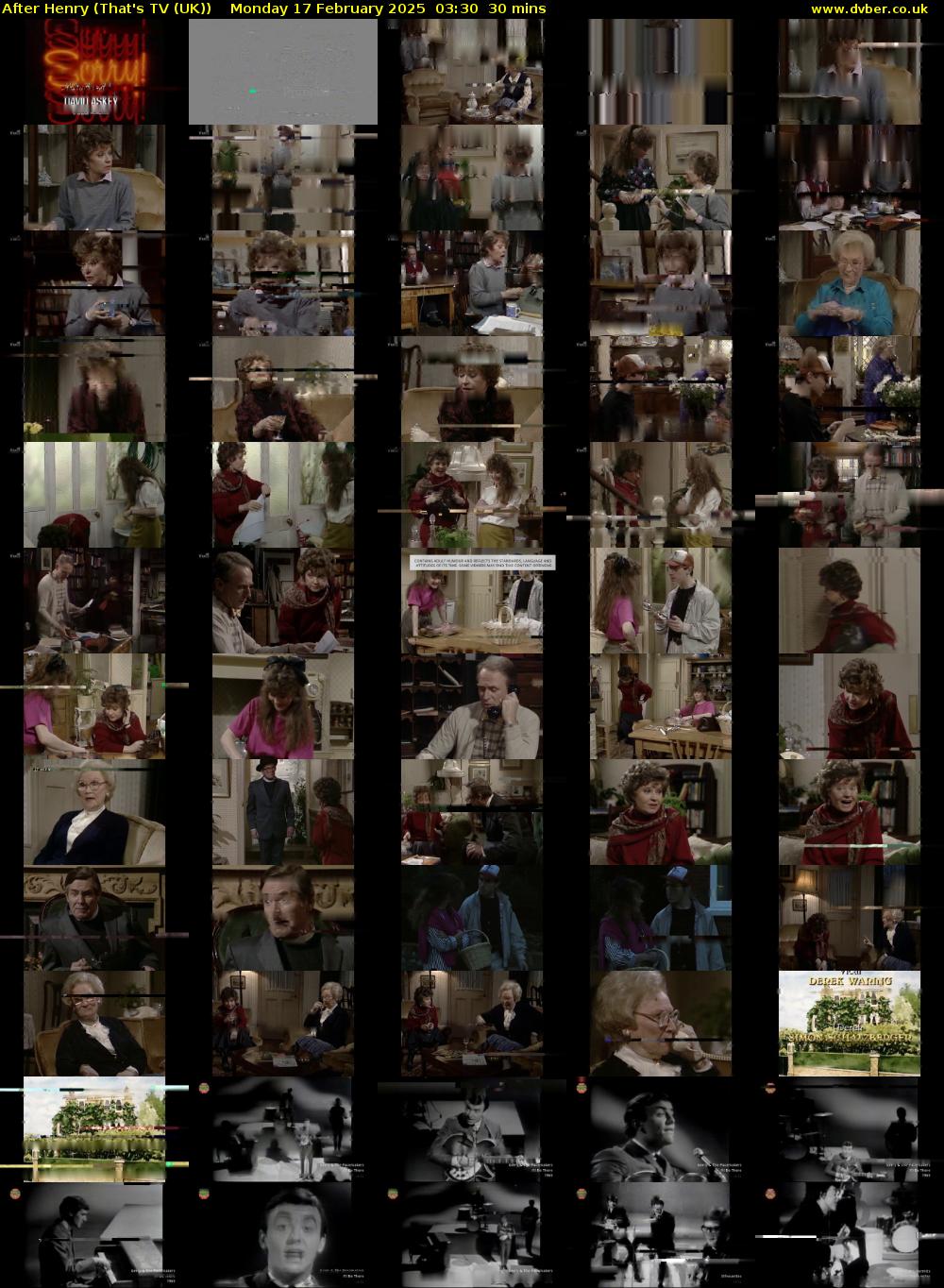 After Henry (That's TV (UK)) Monday 17 February 2025 03:30 - 04:00