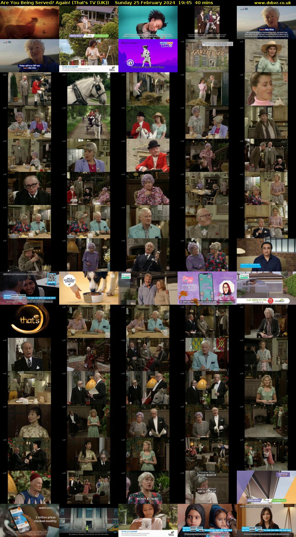Are You Being Served? Again! (That's TV (UK)) Sunday 25 February 2024 19:45 - 20:25
