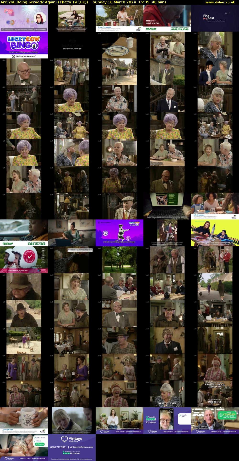 Are You Being Served? Again! (That's TV (UK)) Sunday 10 March 2024 15:35 - 16:15