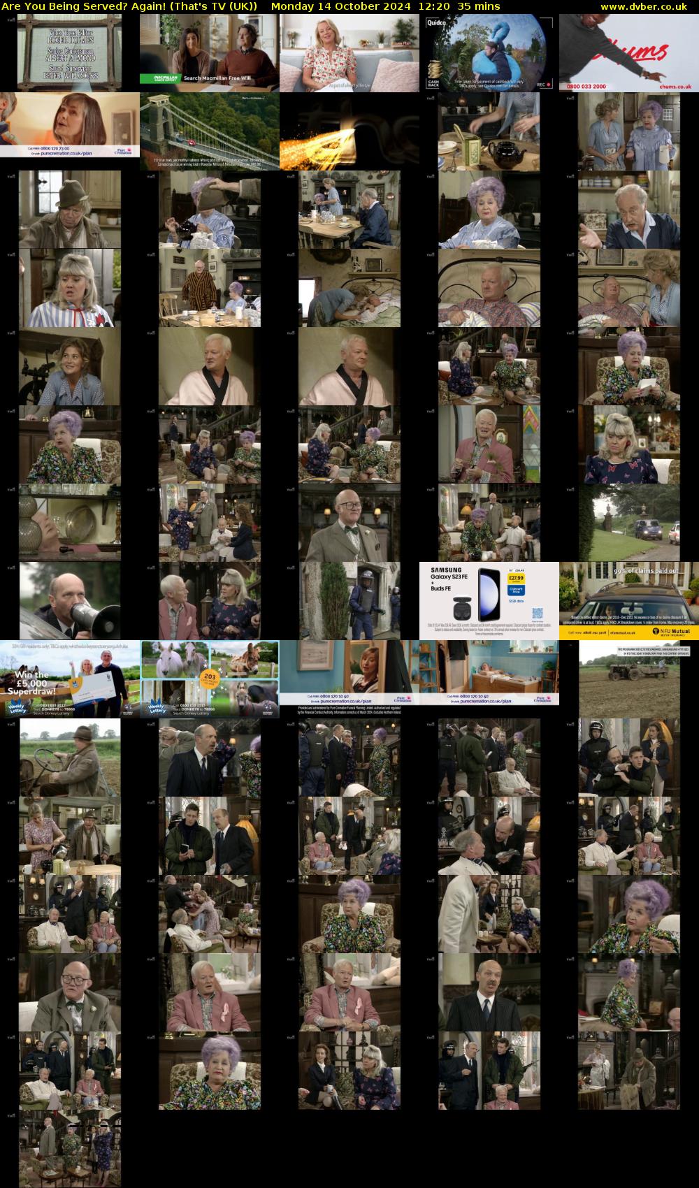 Are You Being Served? Again! (That's TV (UK)) Monday 14 October 2024 12:20 - 12:55