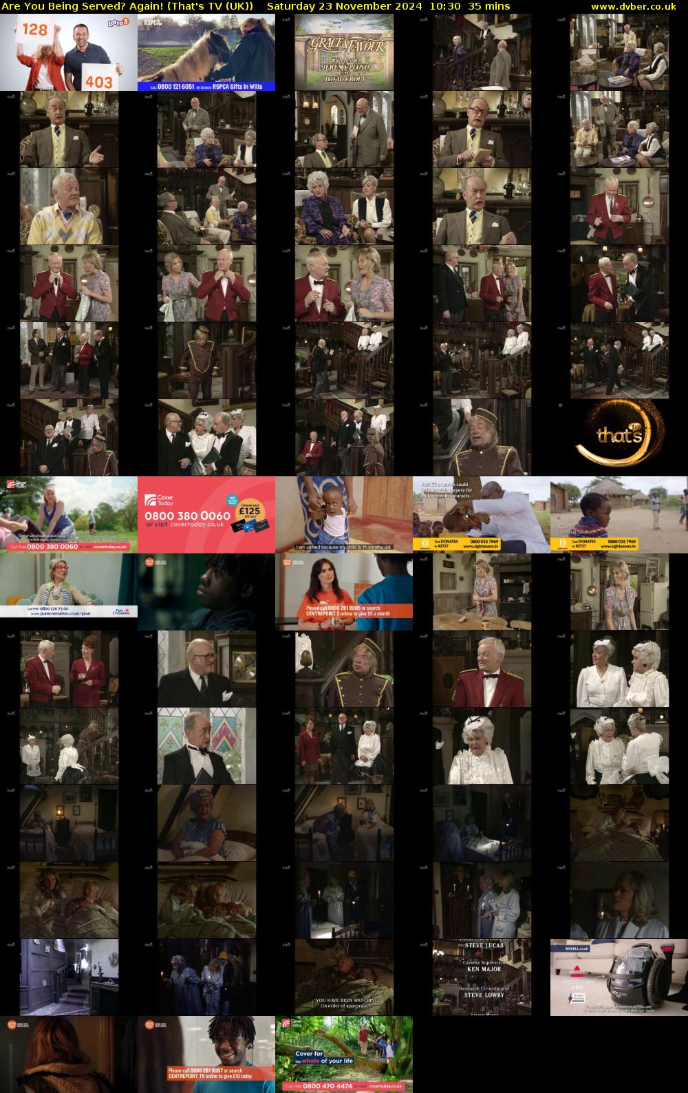Are You Being Served? Again! (That's TV (UK)) Saturday 23 November 2024 10:30 - 11:05