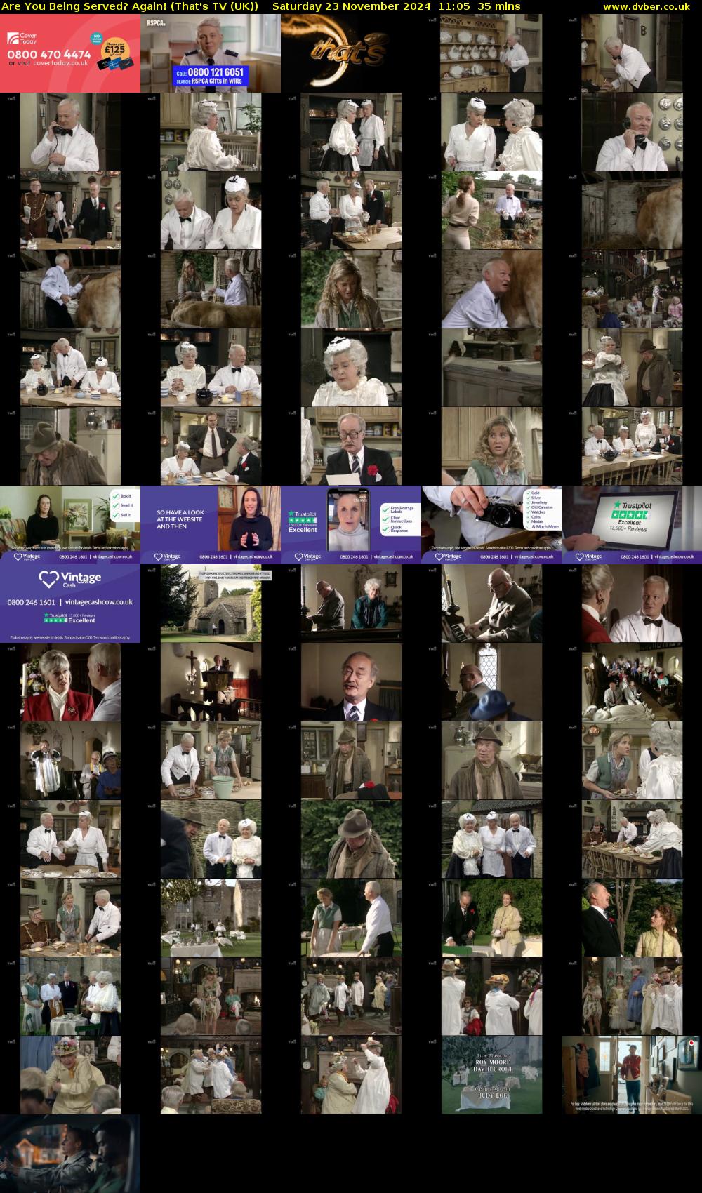 Are You Being Served? Again! (That's TV (UK)) Saturday 23 November 2024 11:05 - 11:40
