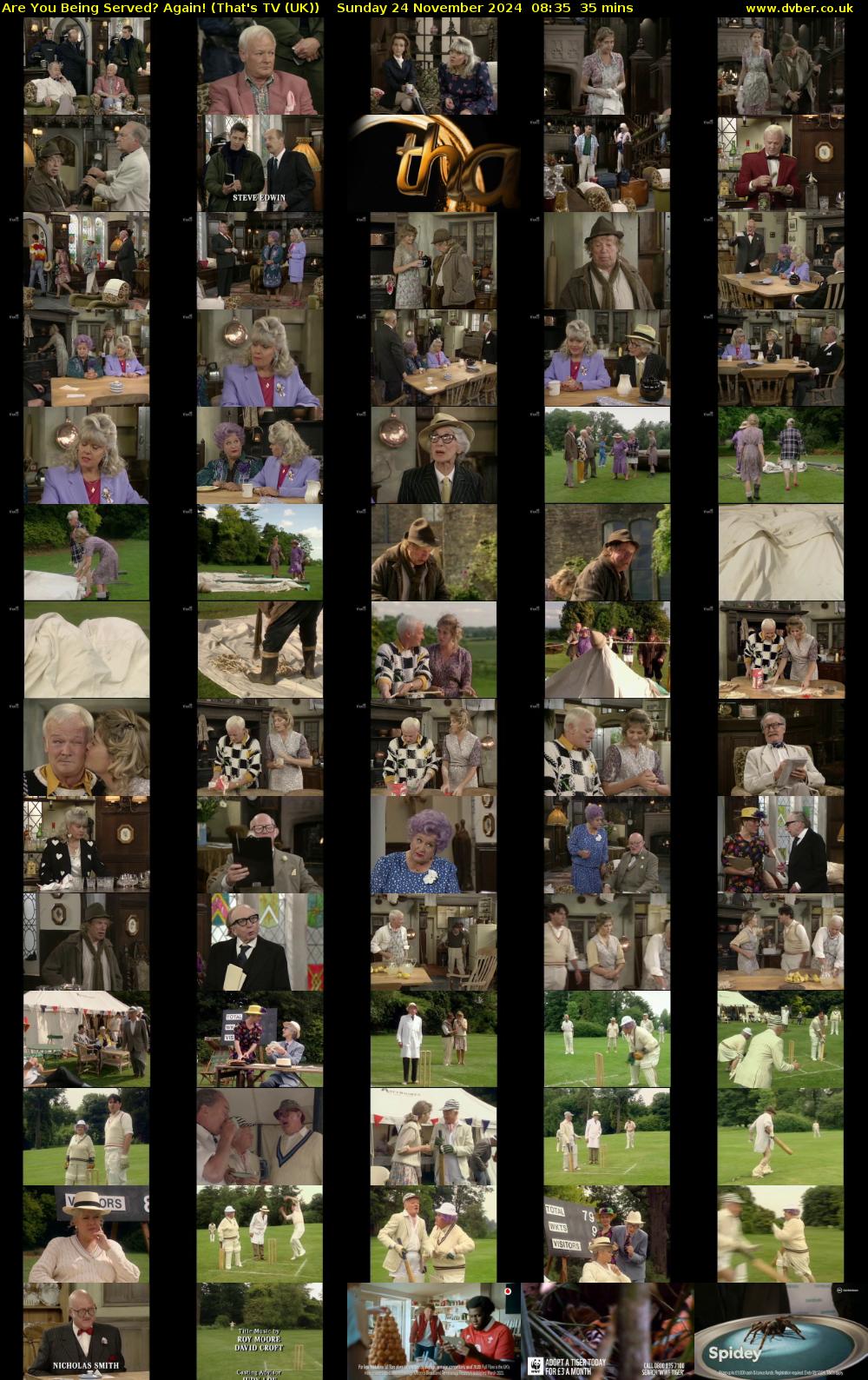 Are You Being Served? Again! (That's TV (UK)) Sunday 24 November 2024 08:35 - 09:10