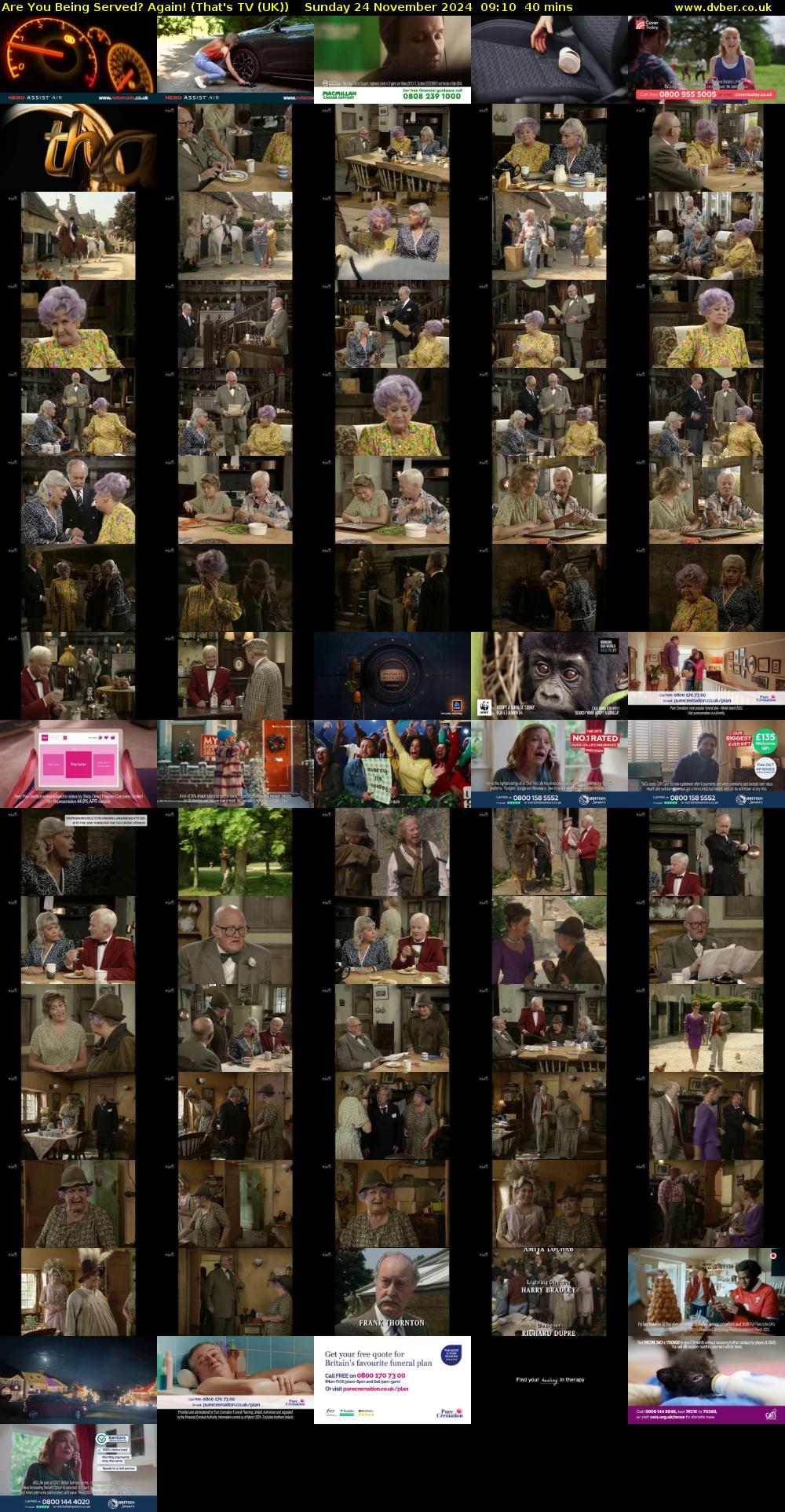 Are You Being Served? Again! (That's TV (UK)) Sunday 24 November 2024 09:10 - 09:50