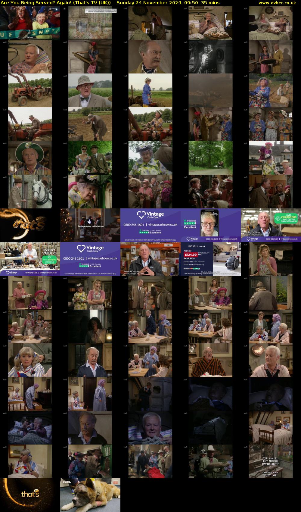 Are You Being Served? Again! (That's TV (UK)) Sunday 24 November 2024 09:50 - 10:25