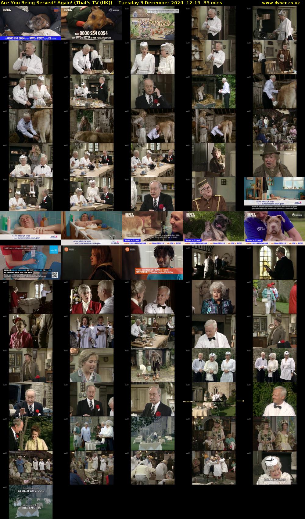 Are You Being Served? Again! (That's TV (UK)) Tuesday 3 December 2024 12:15 - 12:50