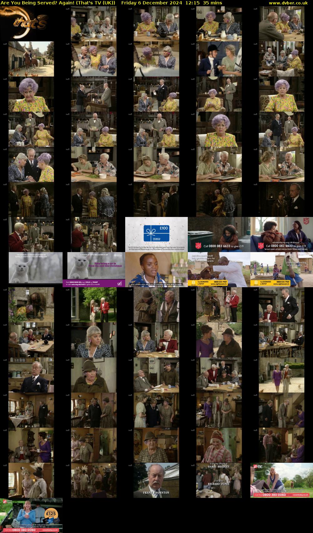 Are You Being Served? Again! (That's TV (UK)) Friday 6 December 2024 12:15 - 12:50