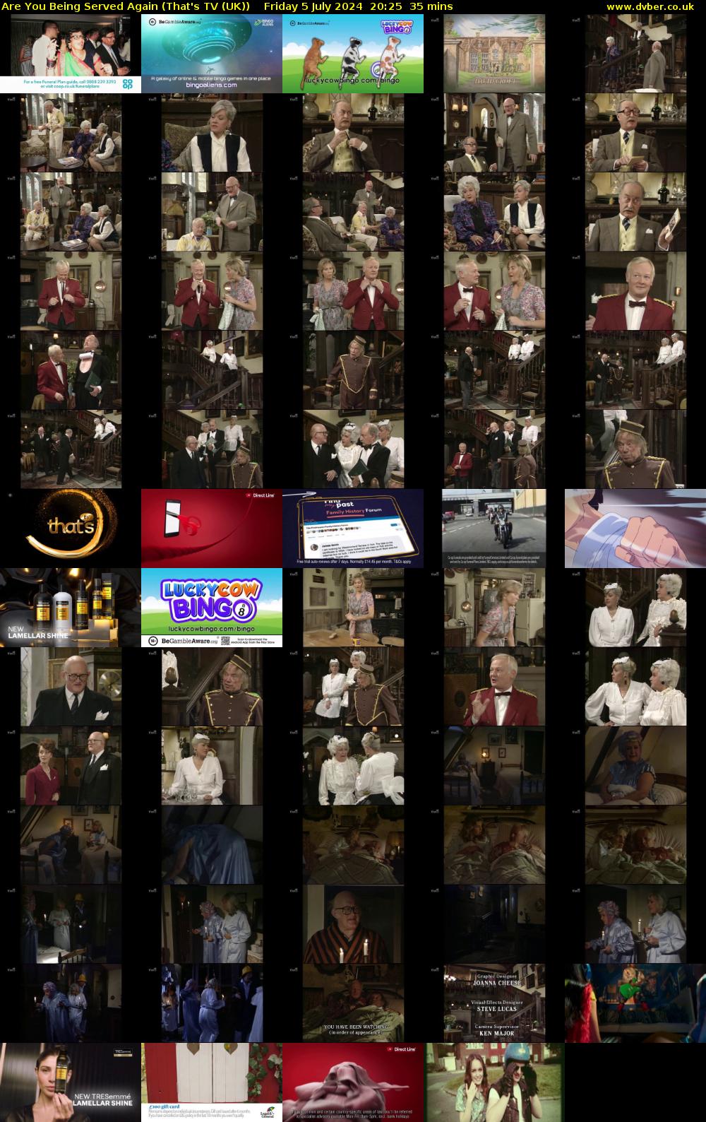 Are You Being Served Again (That's TV (UK)) Friday 5 July 2024 20:25 - 21:00