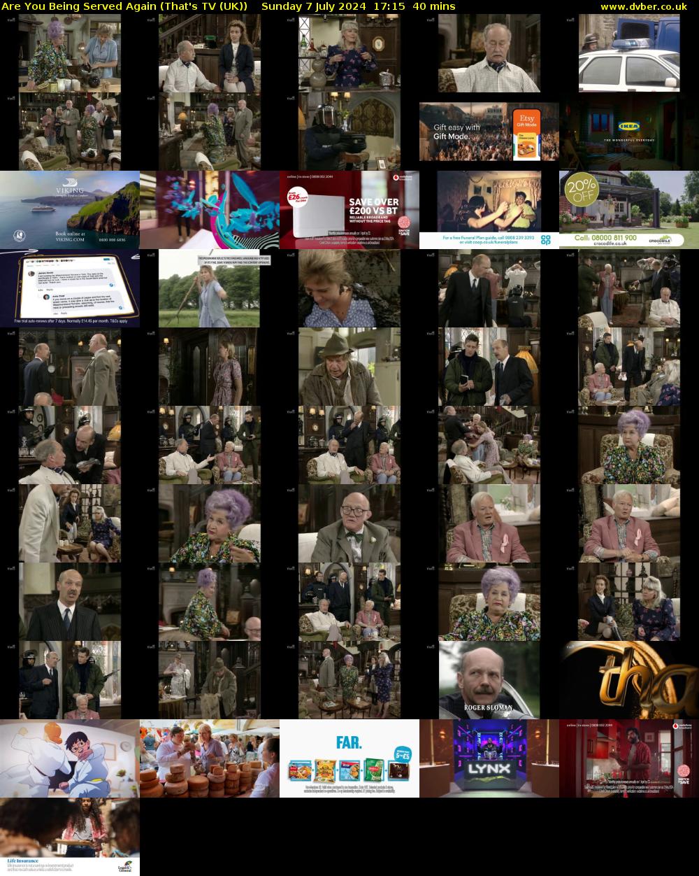 Are You Being Served Again (That's TV (UK)) Sunday 7 July 2024 17:15 - 17:55