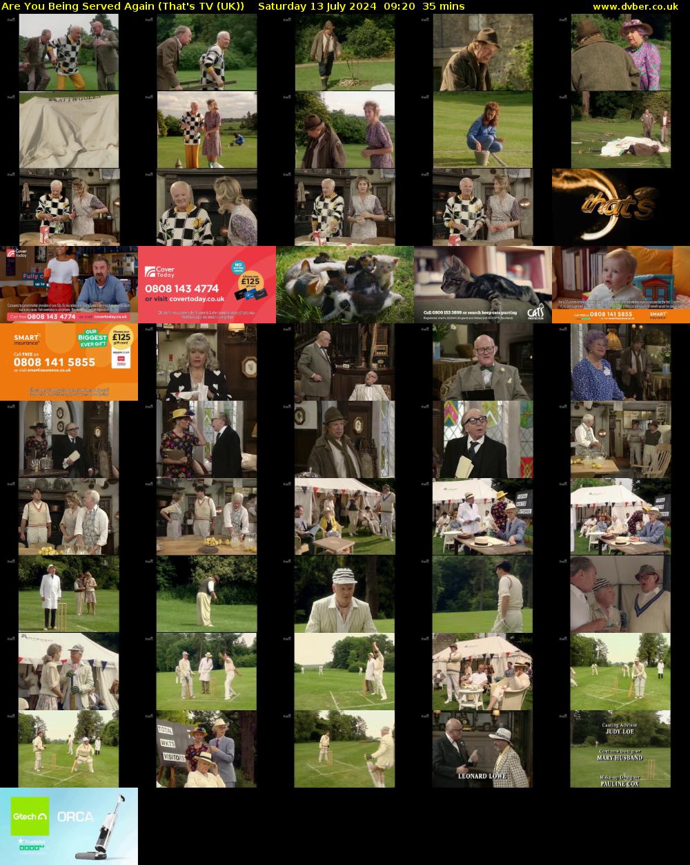 Are You Being Served Again (That's TV (UK)) Saturday 13 July 2024 09:20 - 09:55