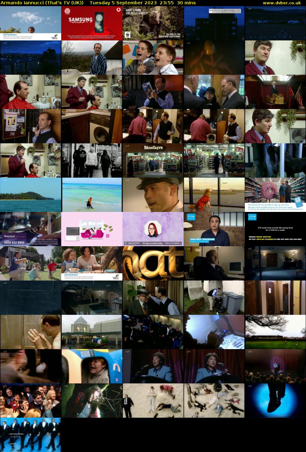 Armando Iannucci (That's TV (UK)) Tuesday 5 September 2023 23:55 - 00:25