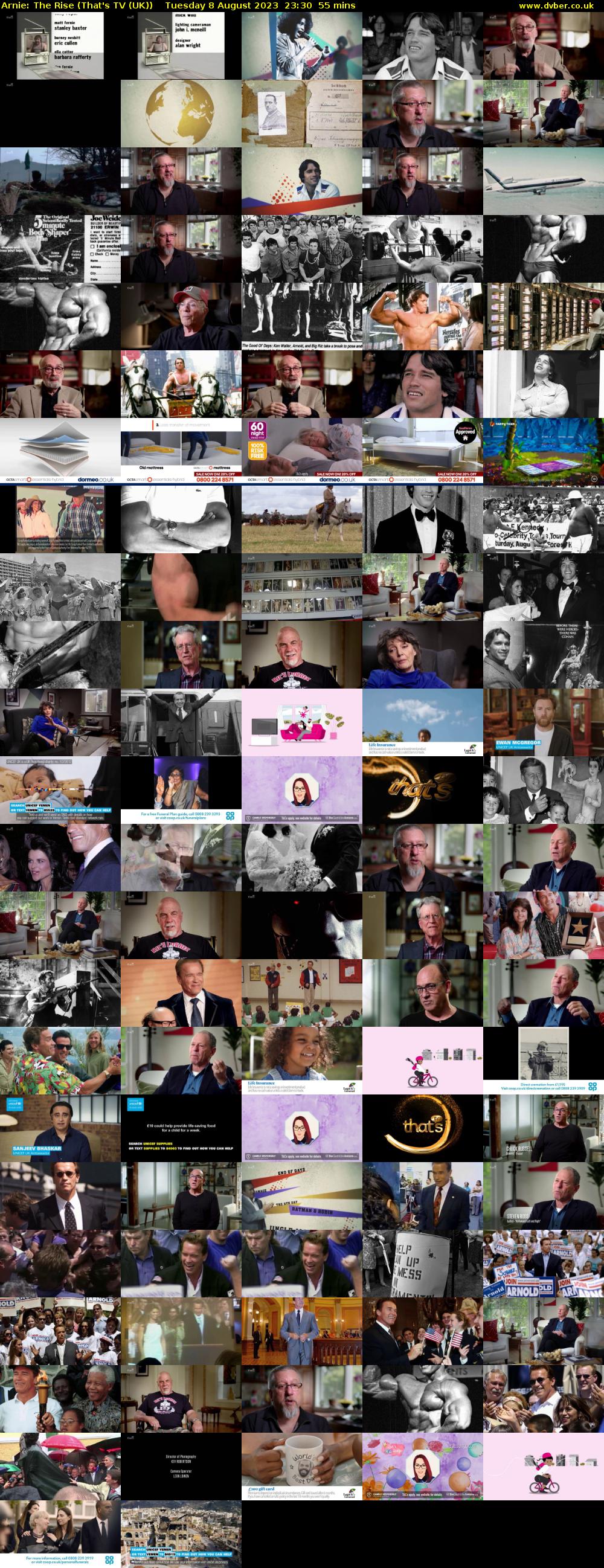 Arnie: The Rise (That's TV (UK)) Tuesday 8 August 2023 23:30 - 00:25