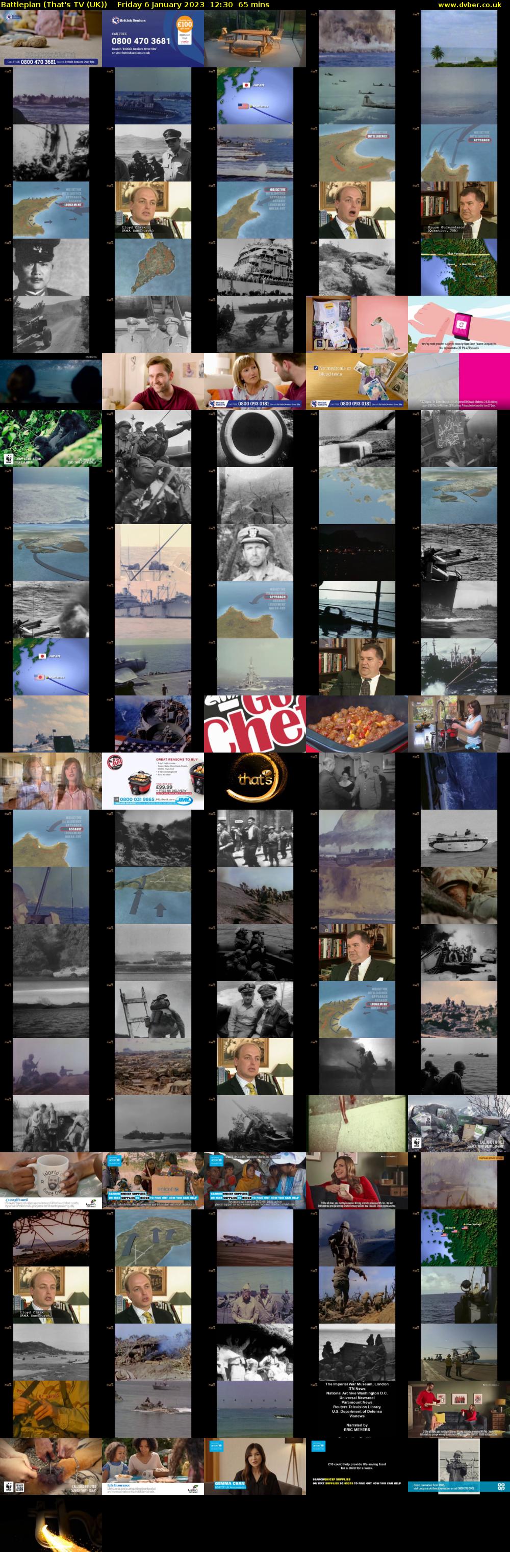 Battleplan (That's TV (UK)) Friday 6 January 2023 12:30 - 13:35