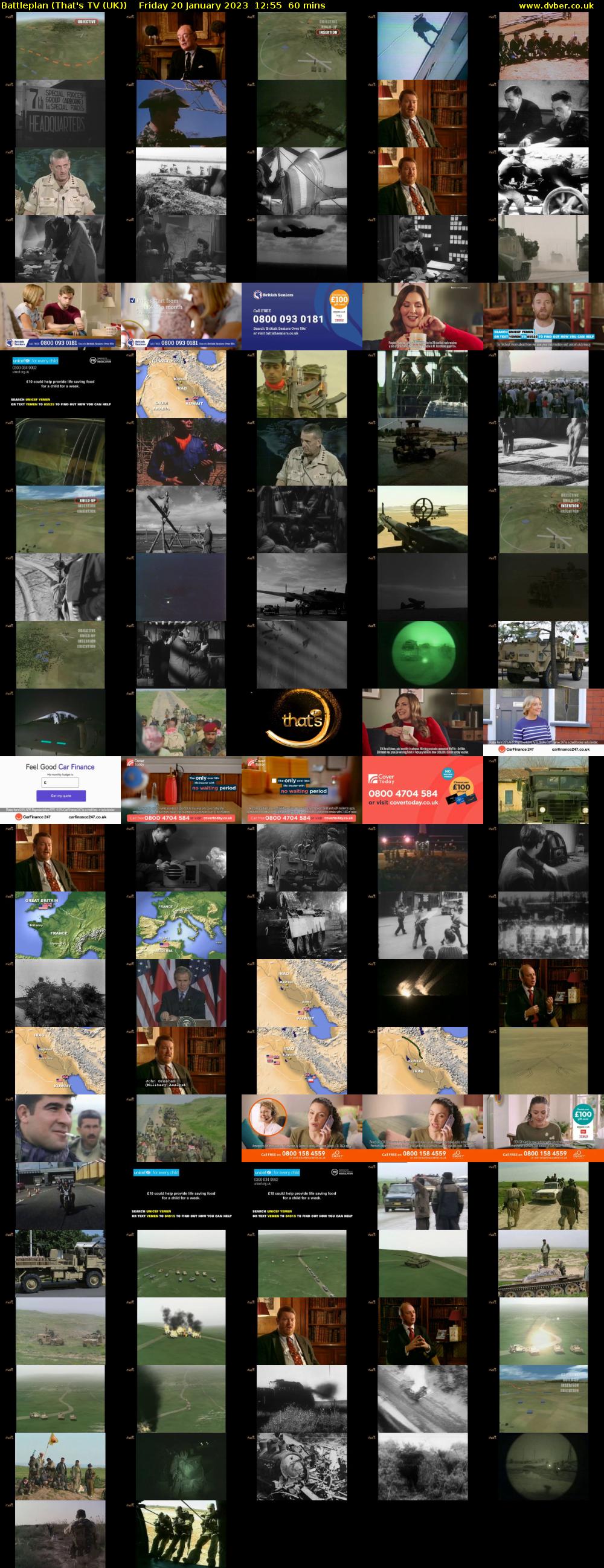 Battleplan (That's TV (UK)) Friday 20 January 2023 12:55 - 13:55