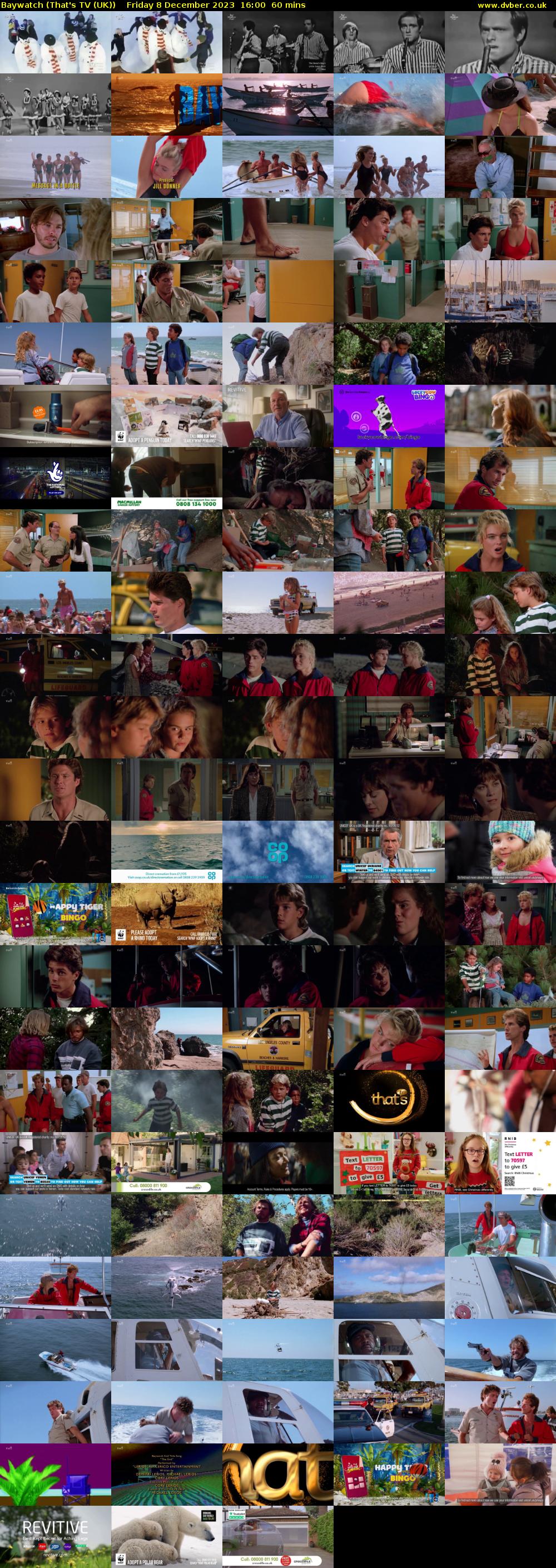 Baywatch (That's TV (UK)) Friday 8 December 2023 16:00 - 17:00