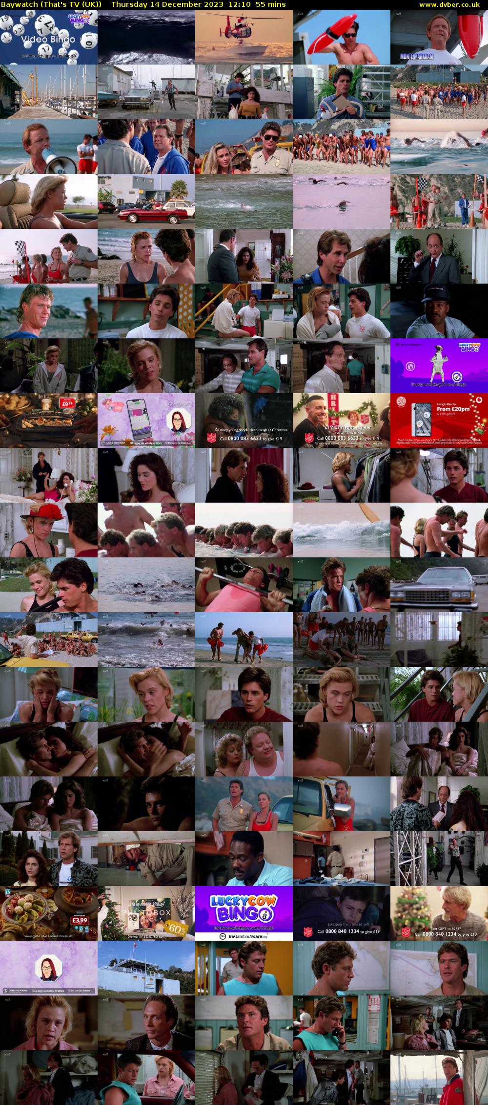 Baywatch (That's TV (UK)) Thursday 14 December 2023 12:10 - 13:05