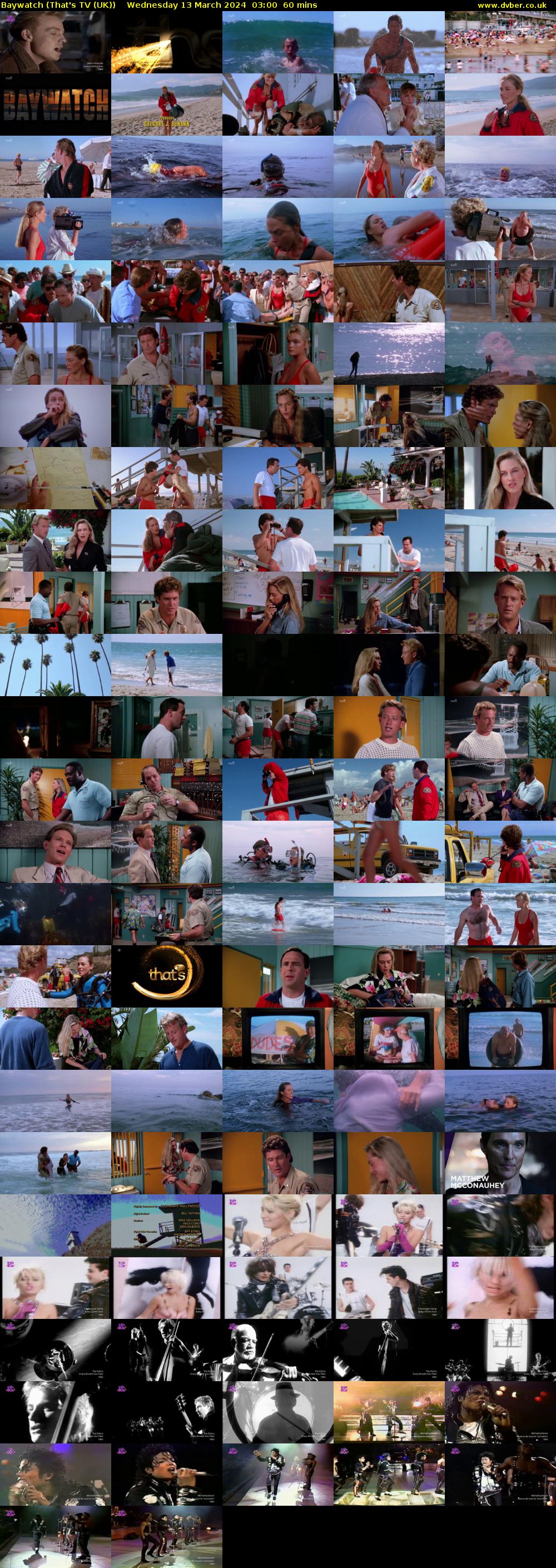 Baywatch (That's TV (UK)) Wednesday 13 March 2024 03:00 - 04:00
