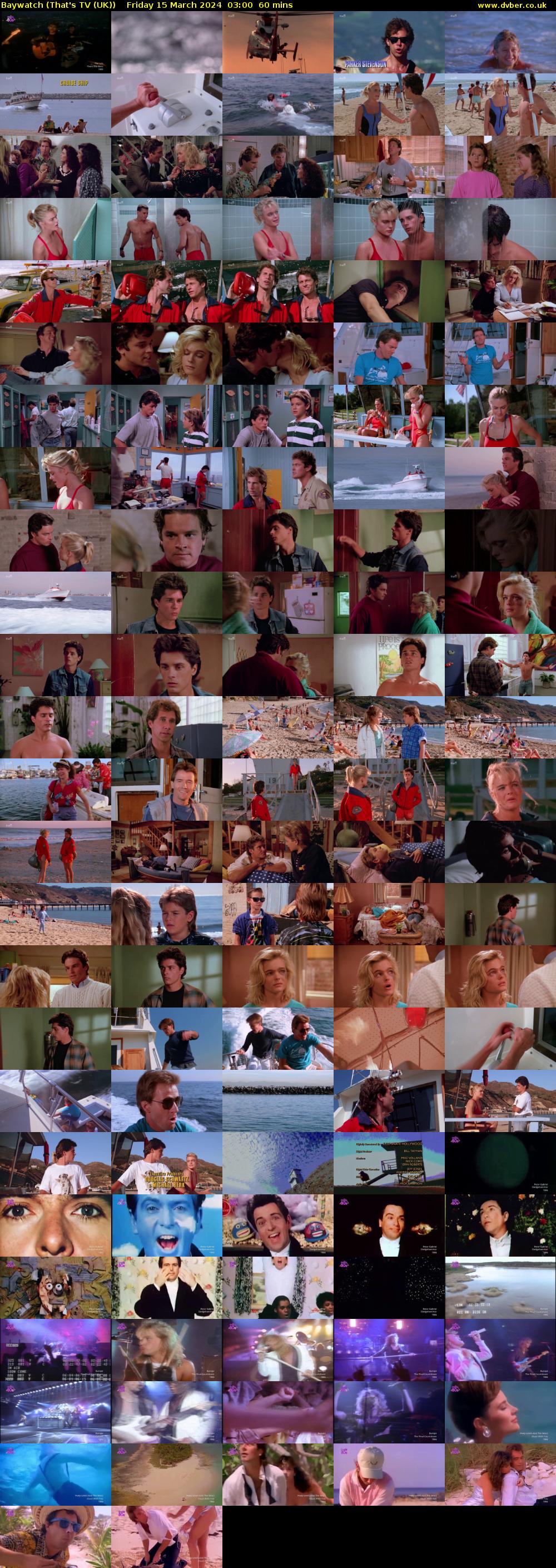 Baywatch (That's TV (UK)) Friday 15 March 2024 03:00 - 04:00