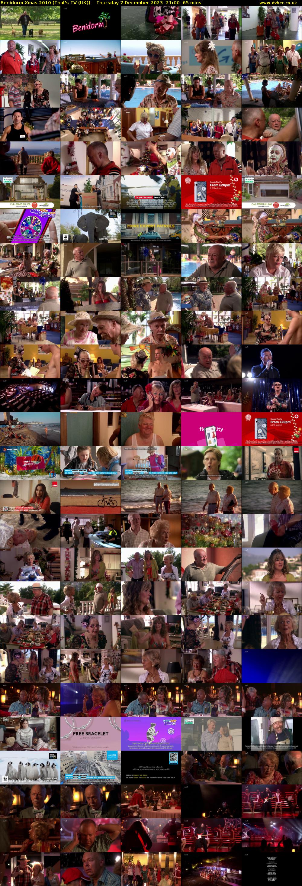 Benidorm Xmas 2010 (That's TV (UK)) Thursday 7 December 2023 21:00 - 22:05