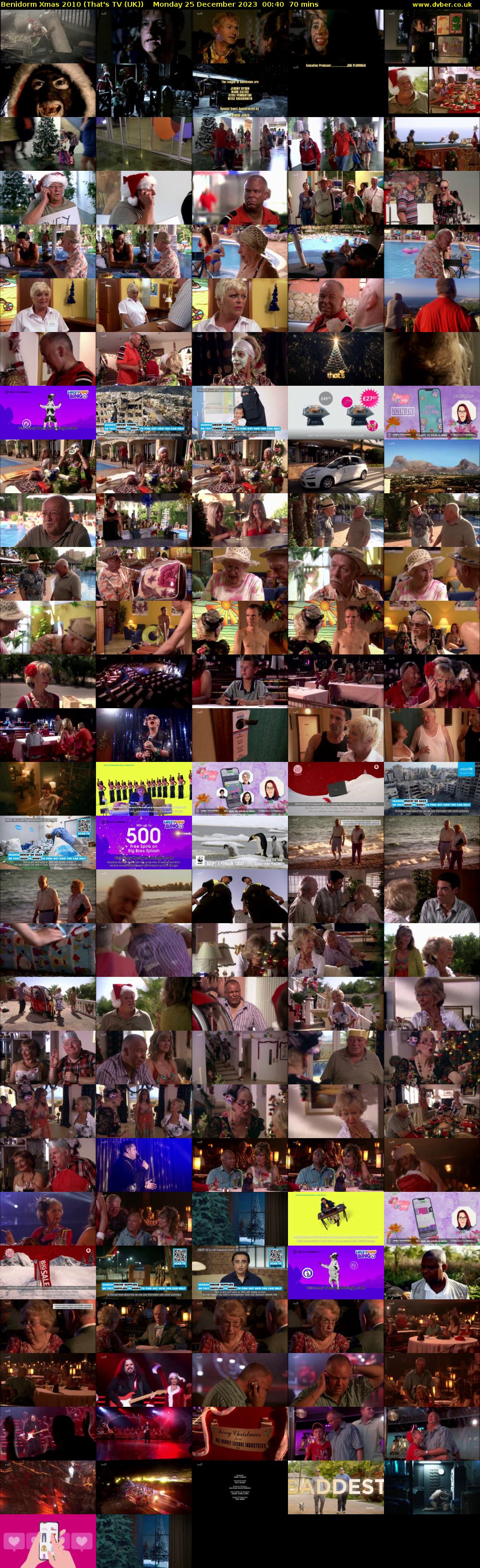 Benidorm Xmas 2010 (That's TV (UK)) Monday 25 December 2023 00:40 - 01:50