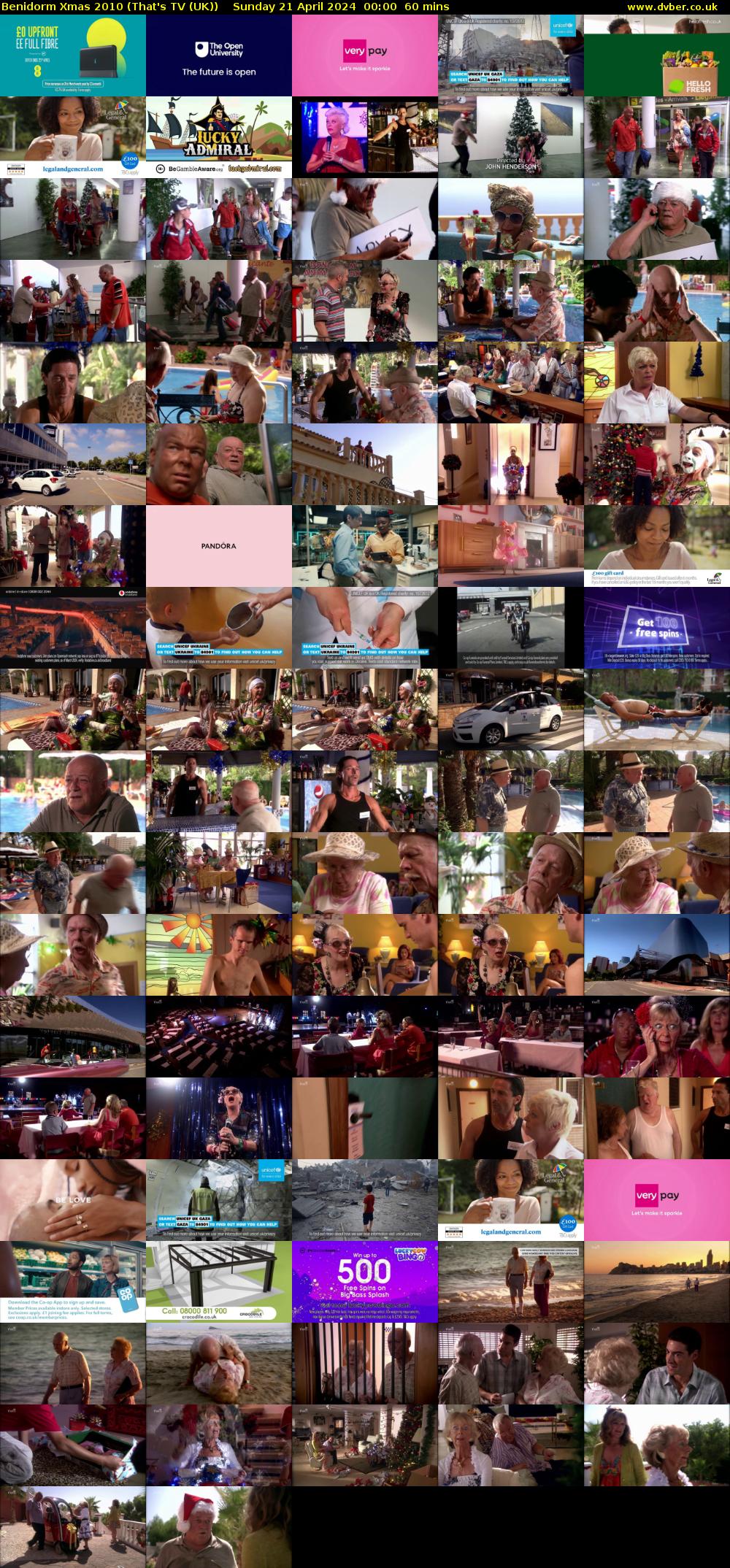 Benidorm Xmas 2010 (That's TV (UK)) Sunday 21 April 2024 00:00 - 01:00
