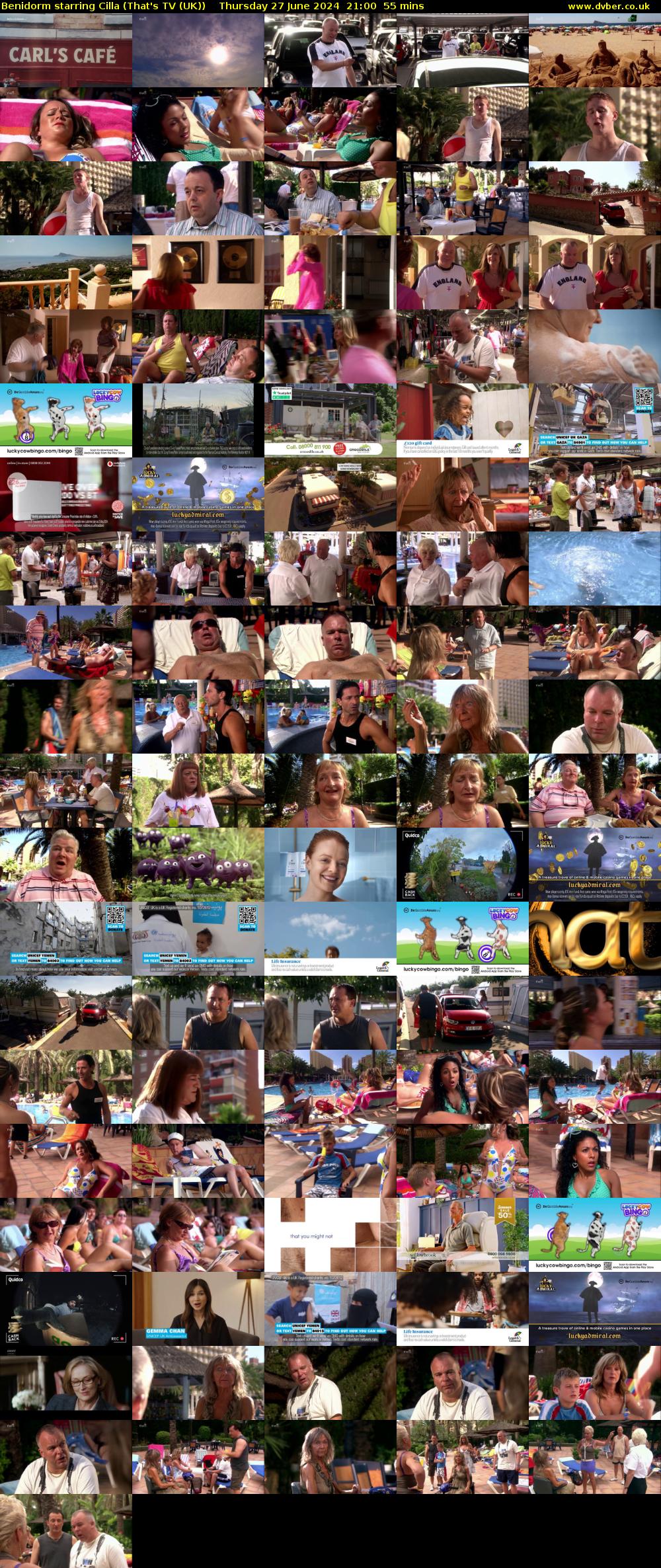 Benidorm starring Cilla (That's TV (UK)) Thursday 27 June 2024 21:00 - 21:55