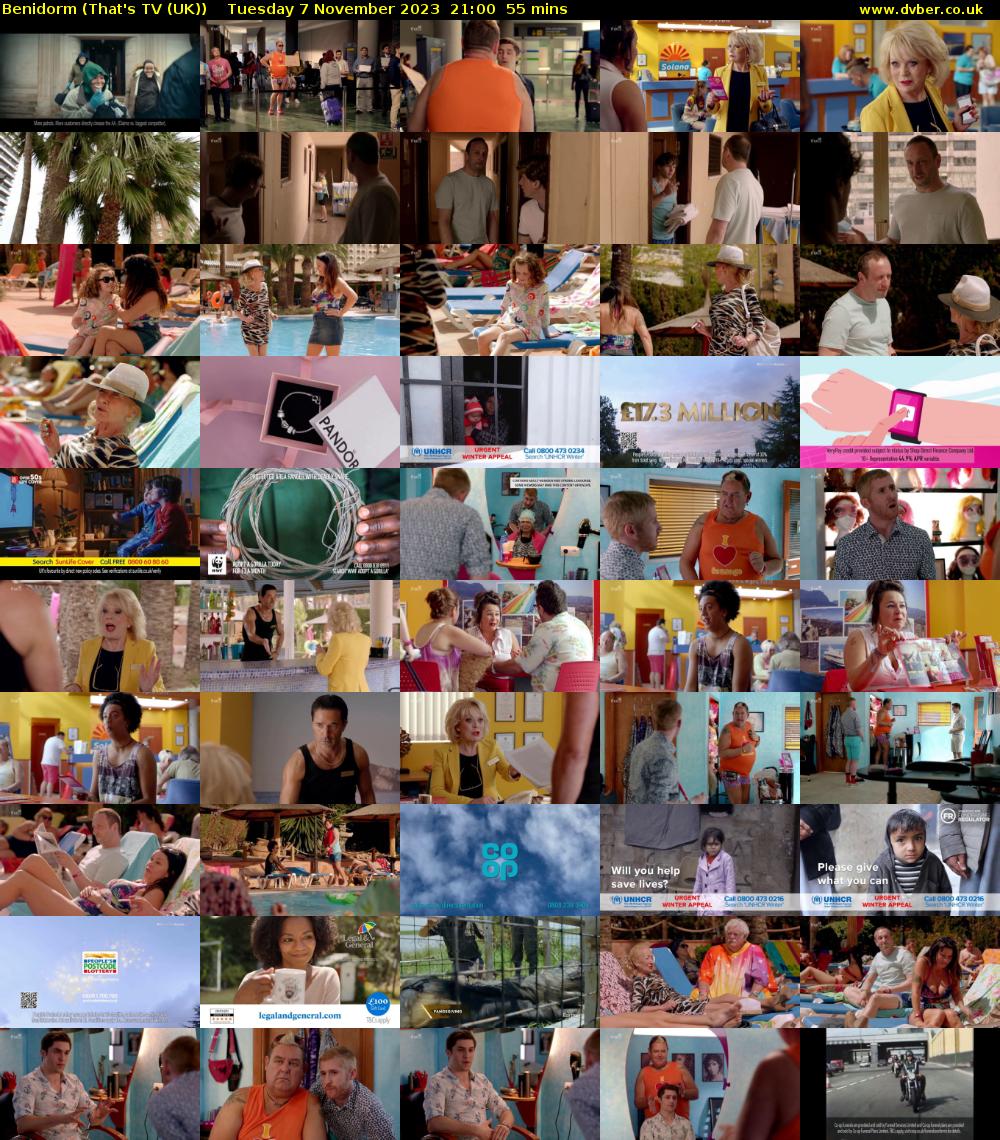 Benidorm (That's TV (UK)) Tuesday 7 November 2023 21:00 - 21:55