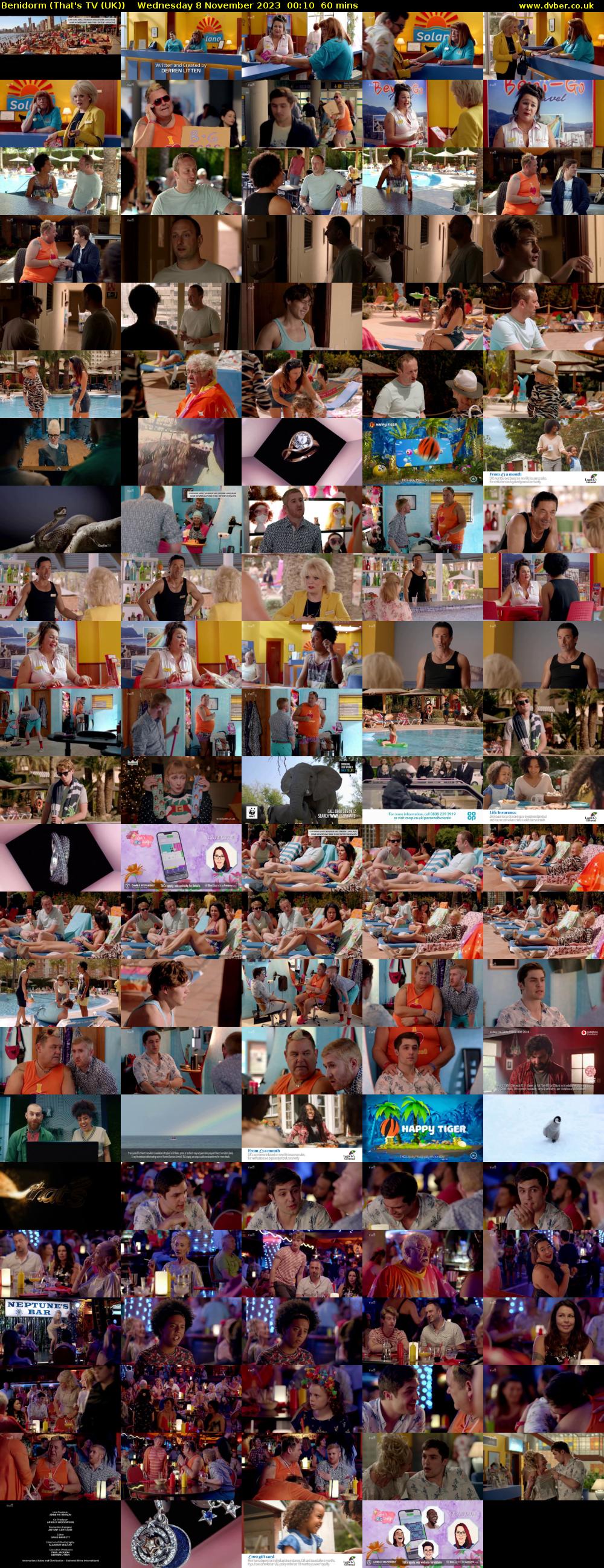Benidorm (That's TV (UK)) Wednesday 8 November 2023 00:10 - 01:10