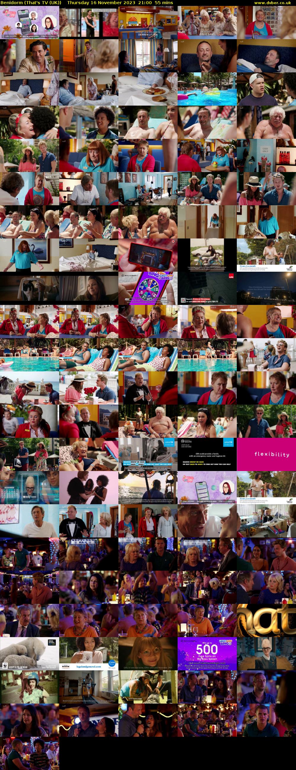 Benidorm (That's TV (UK)) Thursday 16 November 2023 21:00 - 21:55