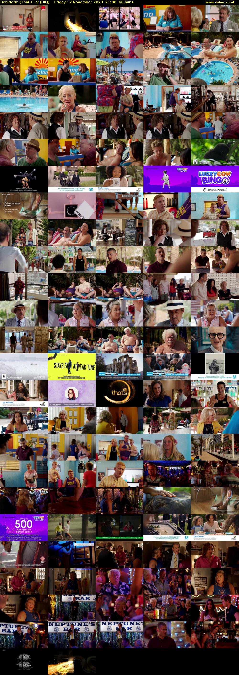 Benidorm (That's TV (UK)) Friday 17 November 2023 21:00 - 22:00