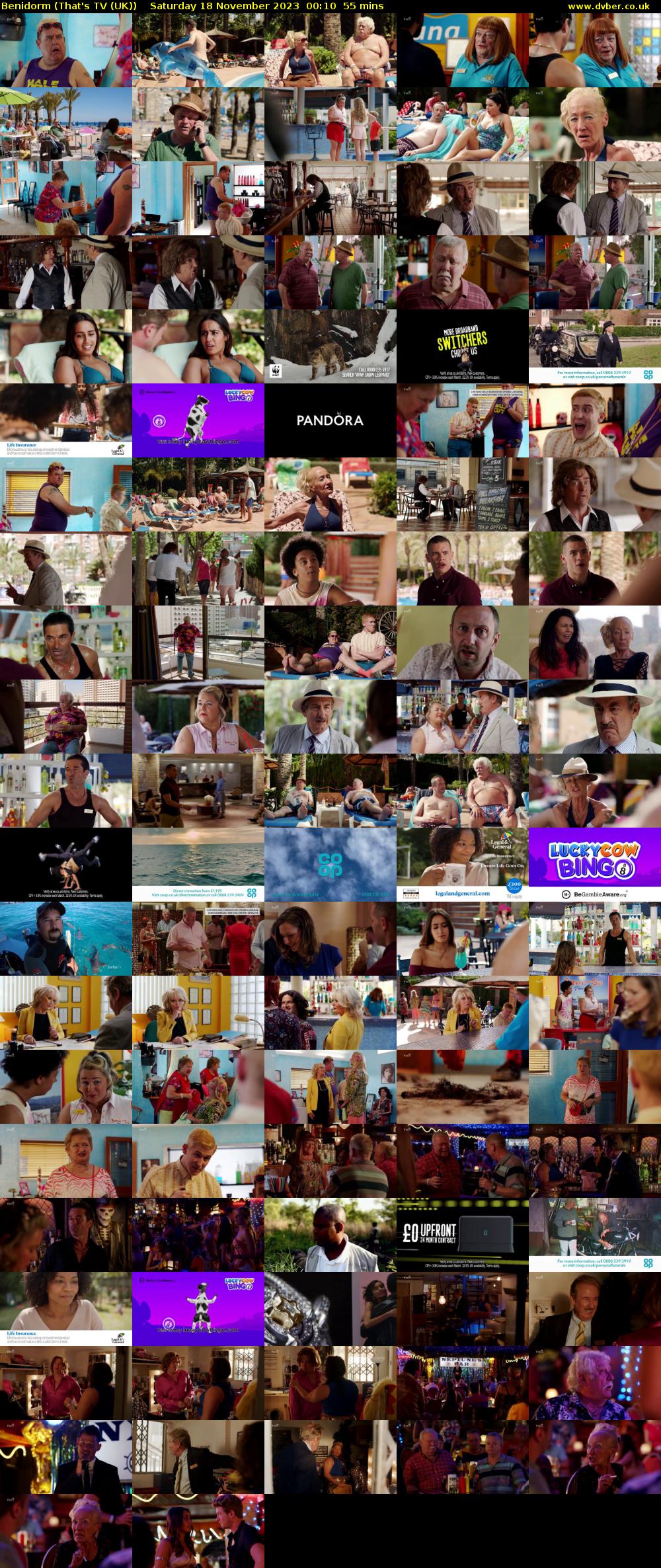 Benidorm (That's TV (UK)) Saturday 18 November 2023 00:10 - 01:05