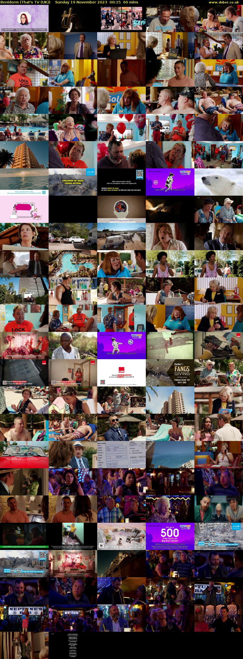 Benidorm (That's TV (UK)) Sunday 19 November 2023 00:15 - 01:15