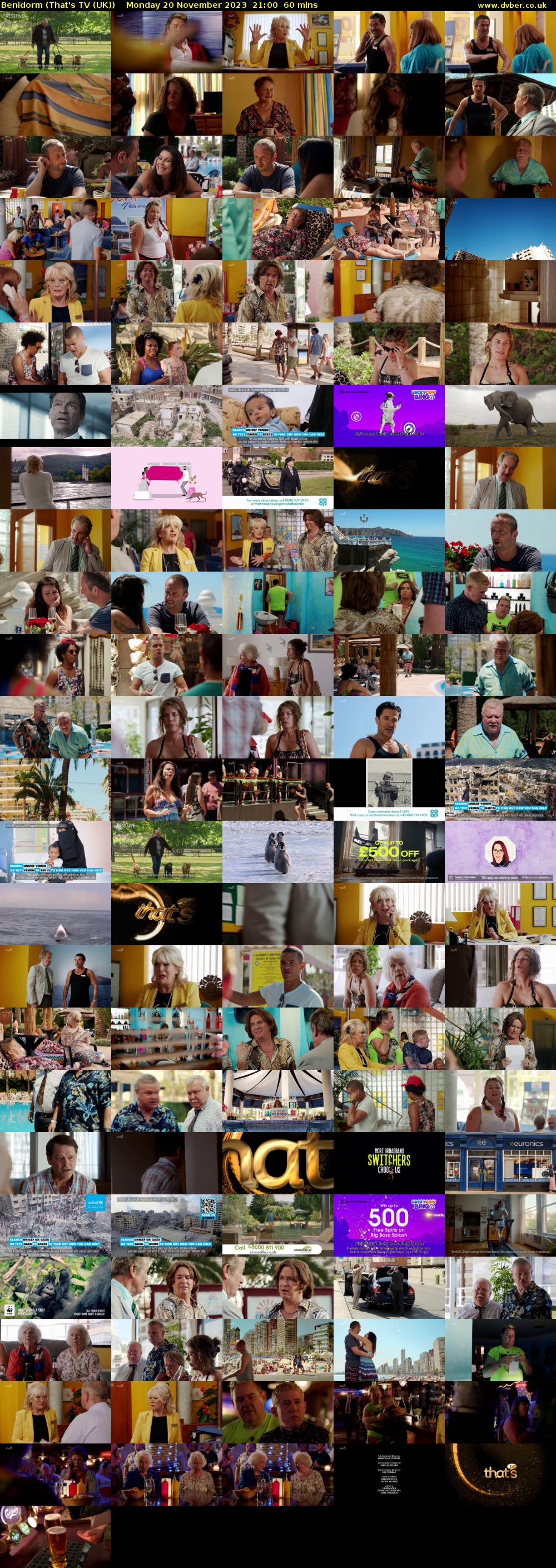 Benidorm (That's TV (UK)) Monday 20 November 2023 21:00 - 22:00