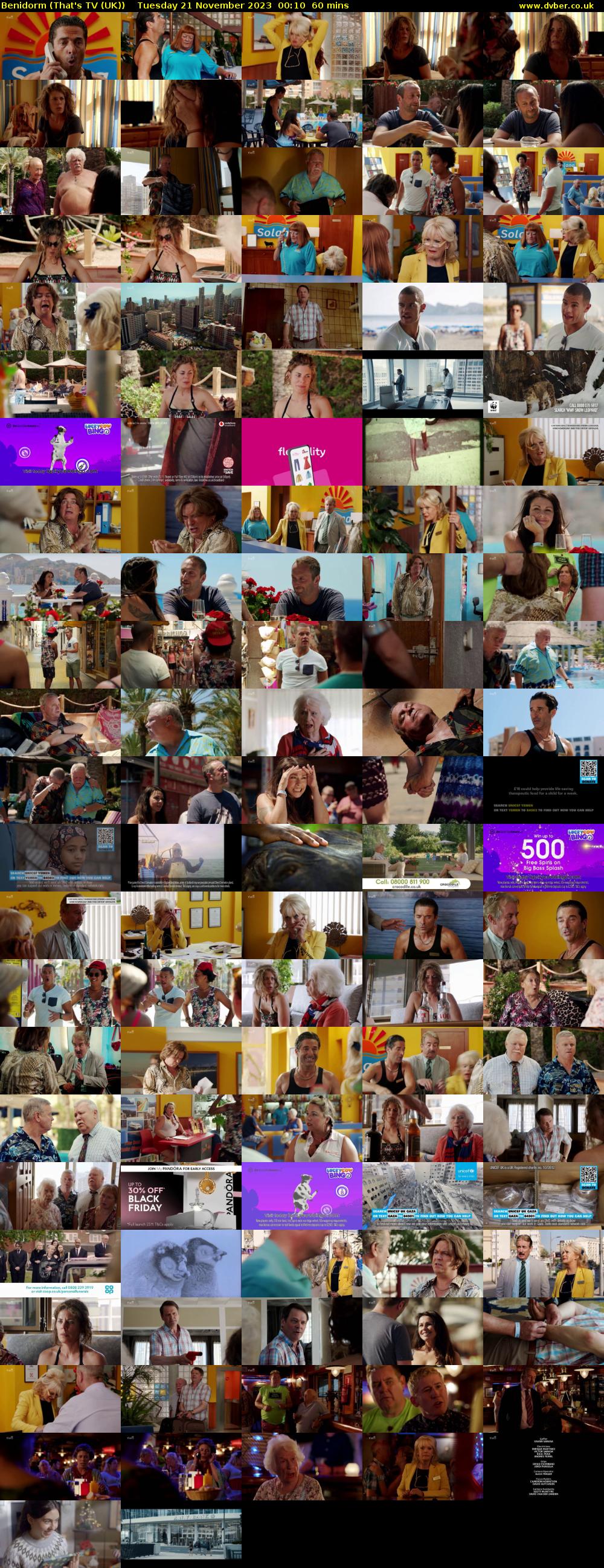 Benidorm (That's TV (UK)) Tuesday 21 November 2023 00:10 - 01:10