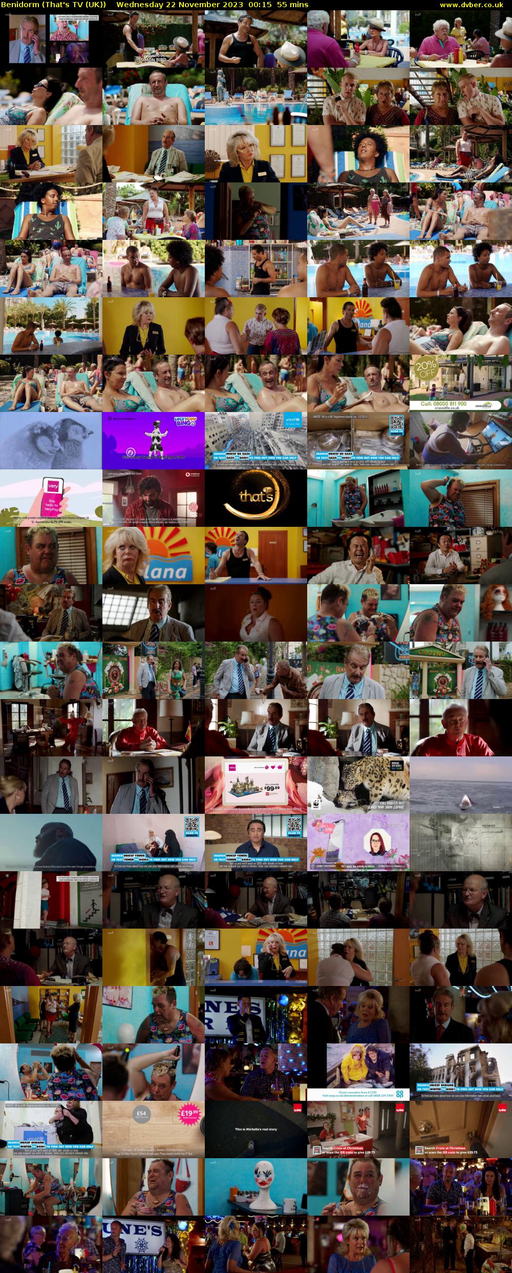 Benidorm (That's TV (UK)) Wednesday 22 November 2023 00:15 - 01:10