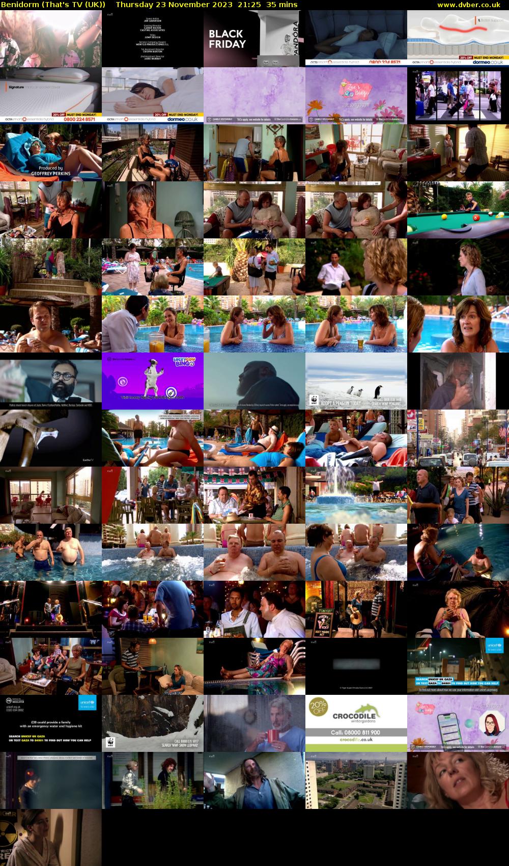 Benidorm (That's TV (UK)) Thursday 23 November 2023 21:25 - 22:00
