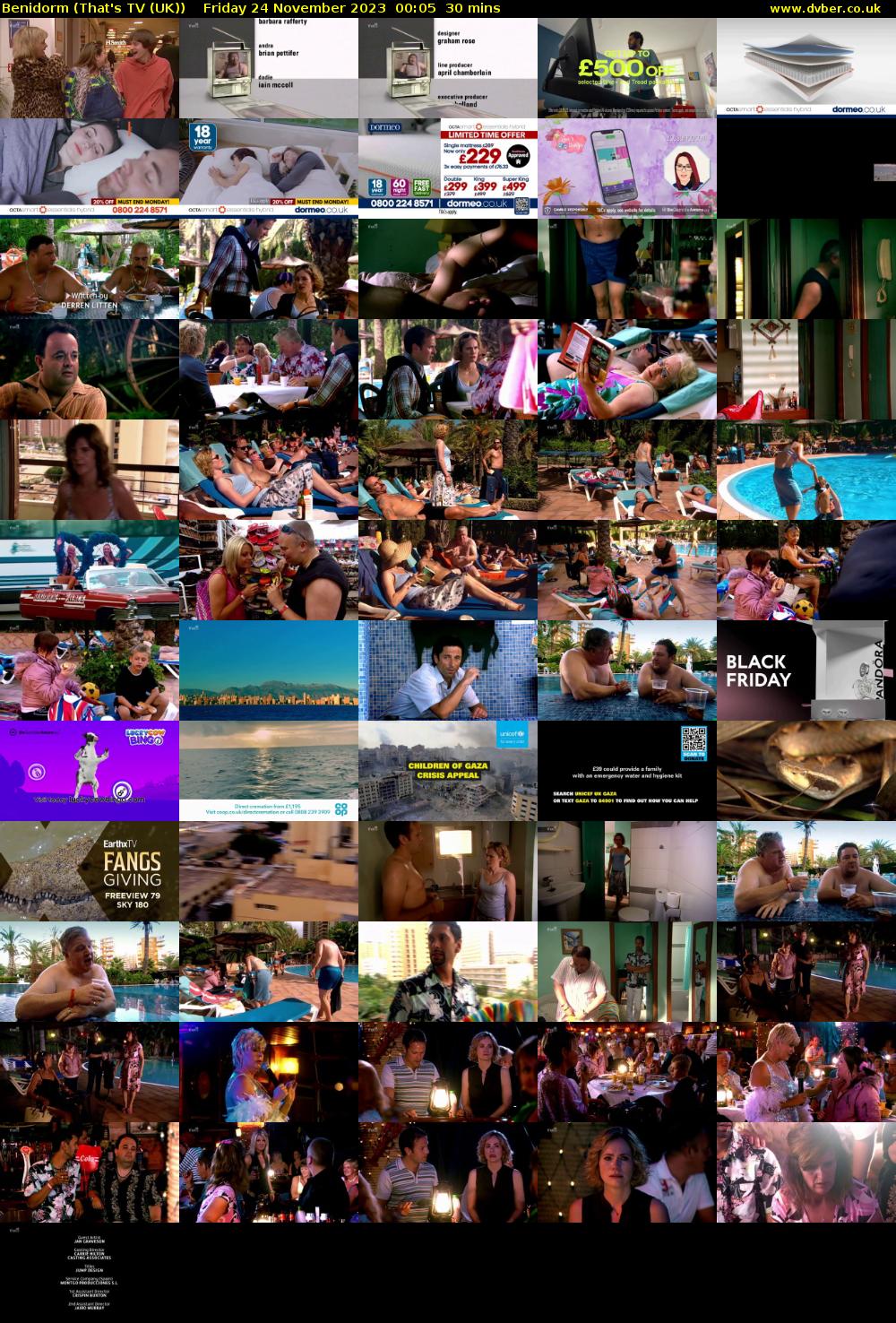 Benidorm (That's TV (UK)) Friday 24 November 2023 00:05 - 00:35