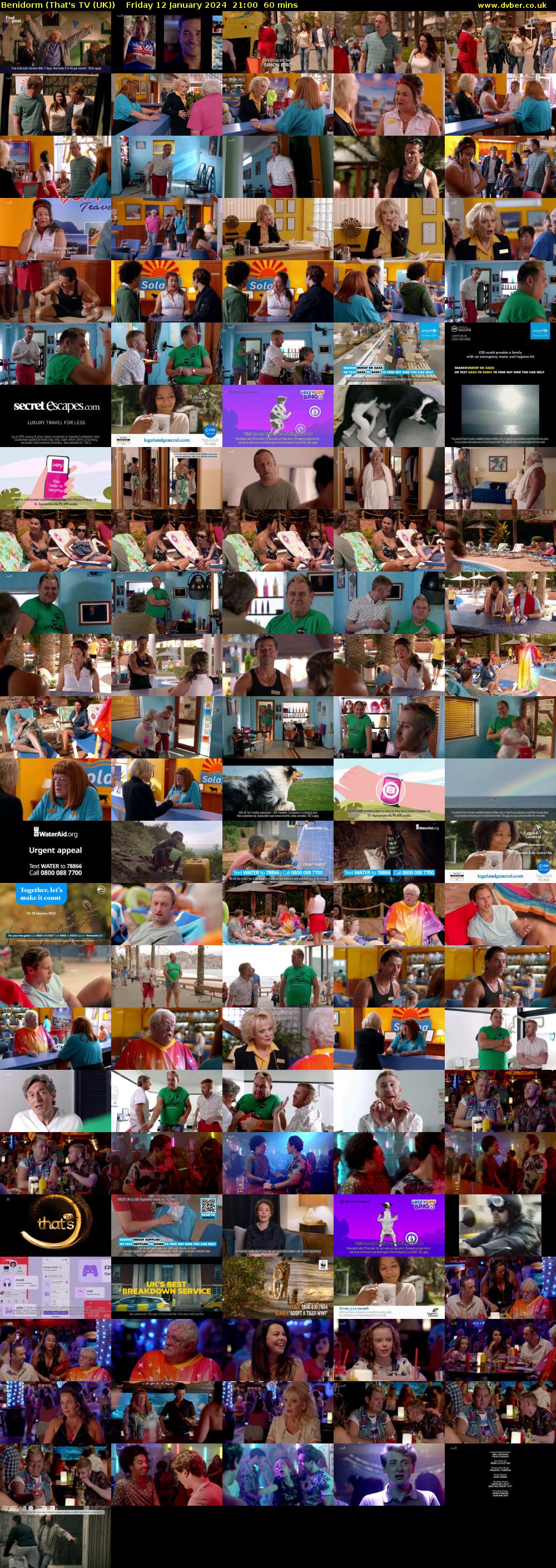 Benidorm (That's TV (UK)) Friday 12 January 2024 21:00 - 22:00