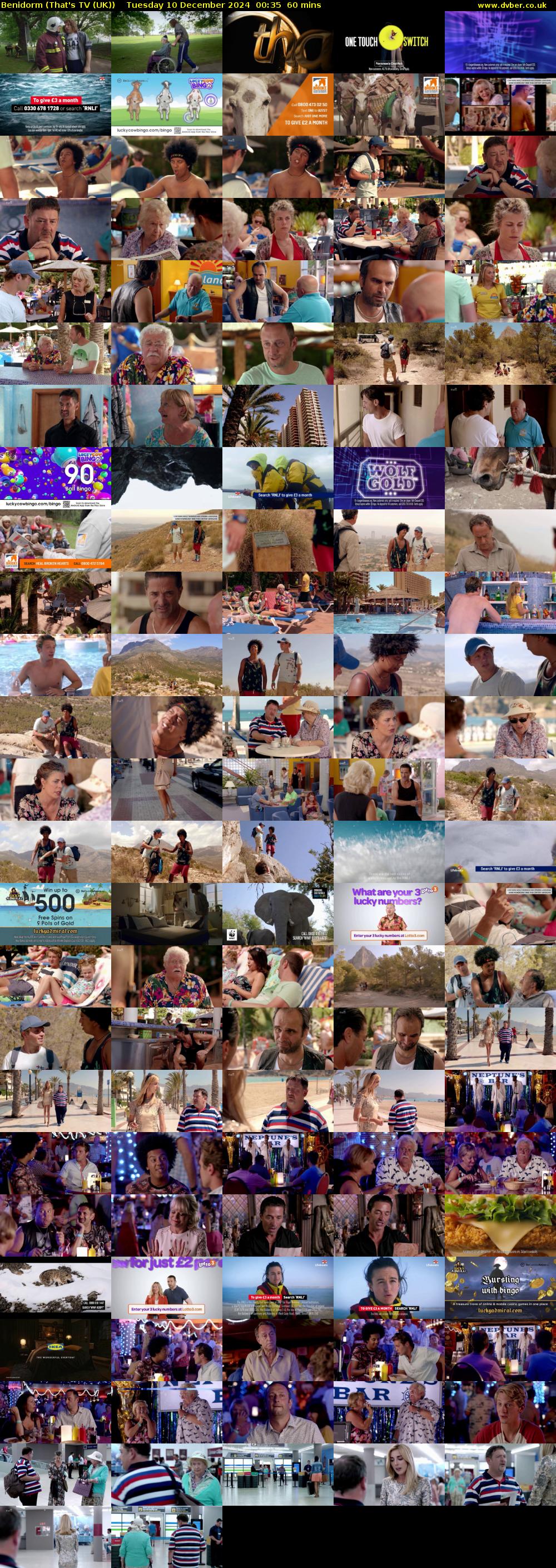 Benidorm (That's TV (UK)) Tuesday 10 December 2024 00:35 - 01:35