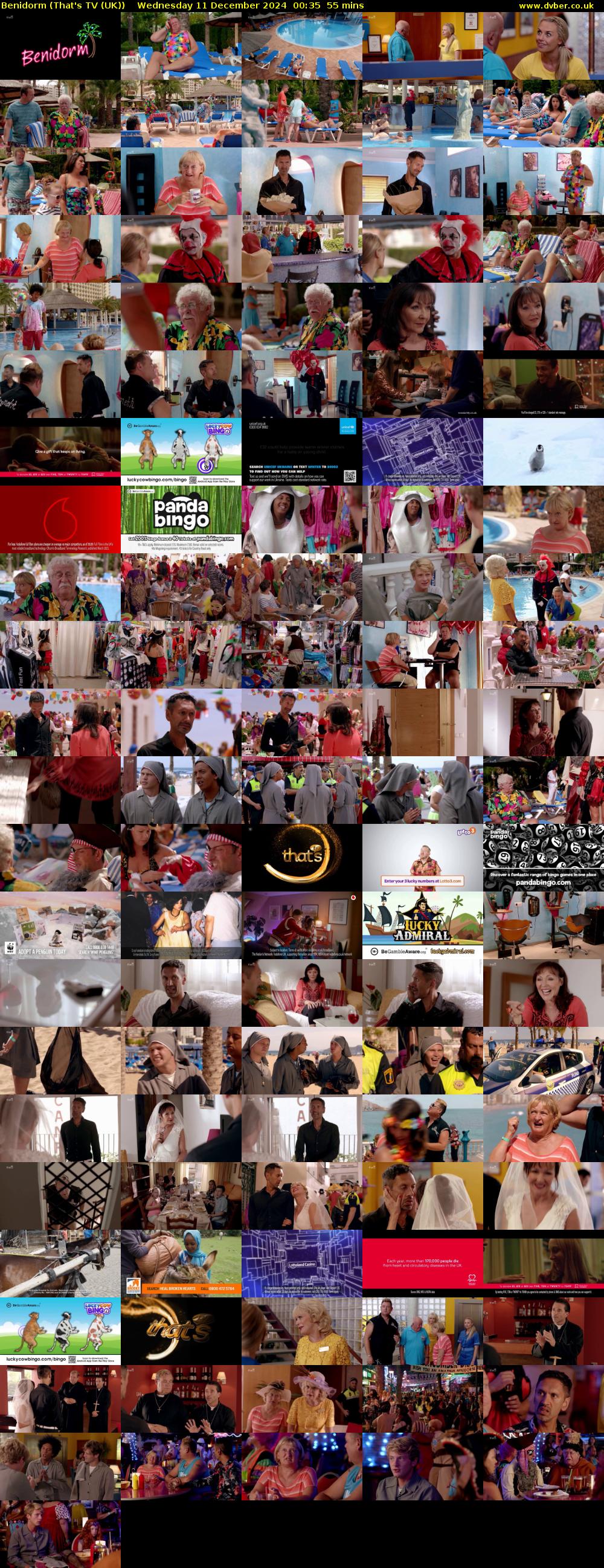 Benidorm (That's TV (UK)) Wednesday 11 December 2024 00:35 - 01:30