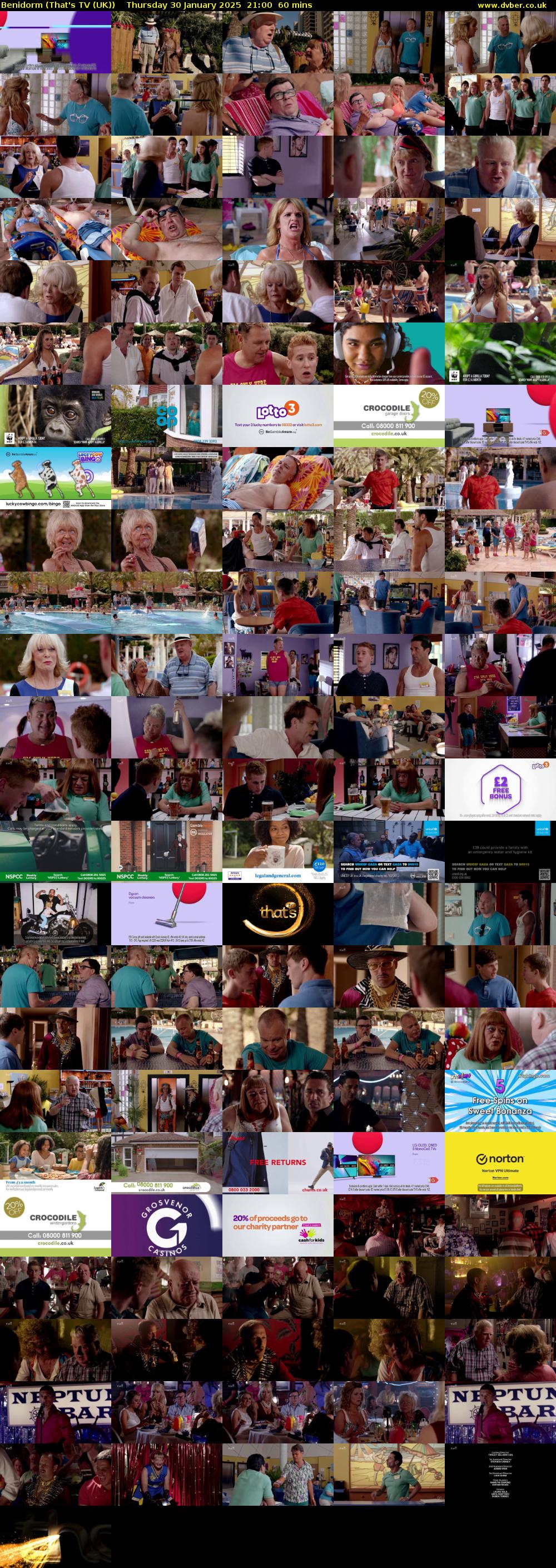 Benidorm (That's TV (UK)) Thursday 30 January 2025 21:00 - 22:00