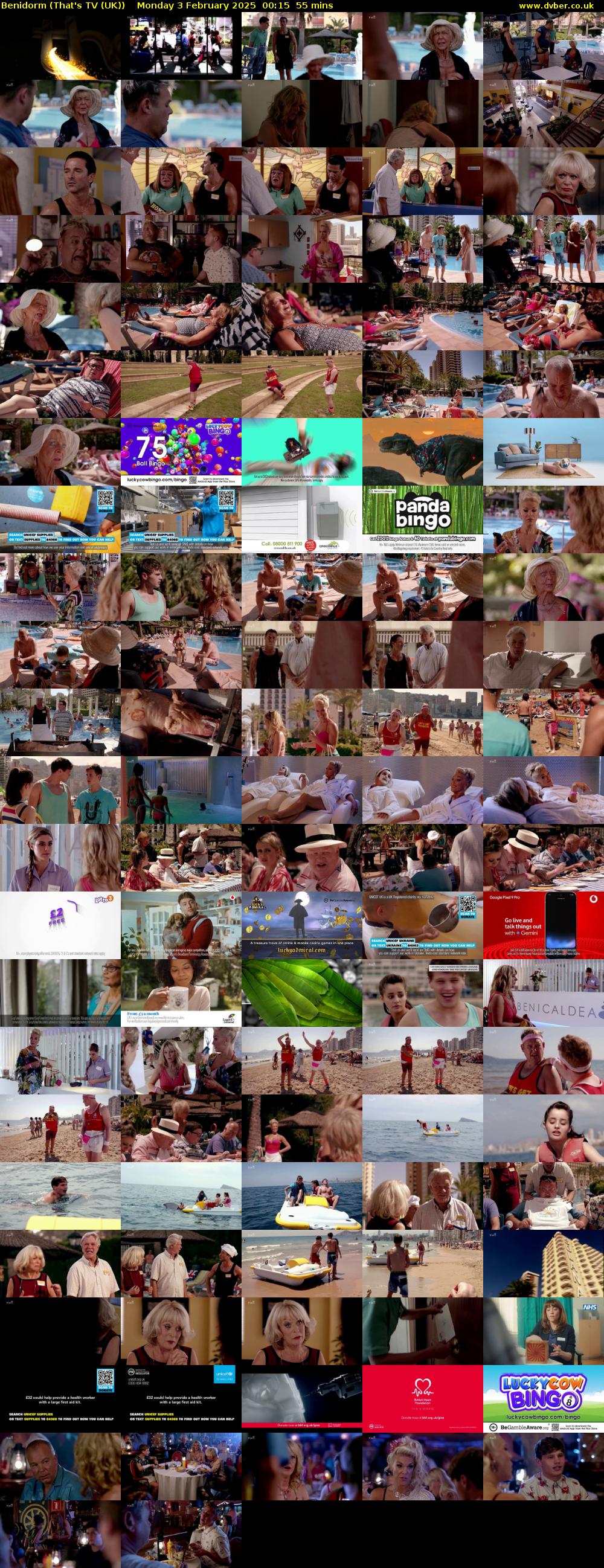 Benidorm (That's TV (UK)) Monday 3 February 2025 00:15 - 01:10