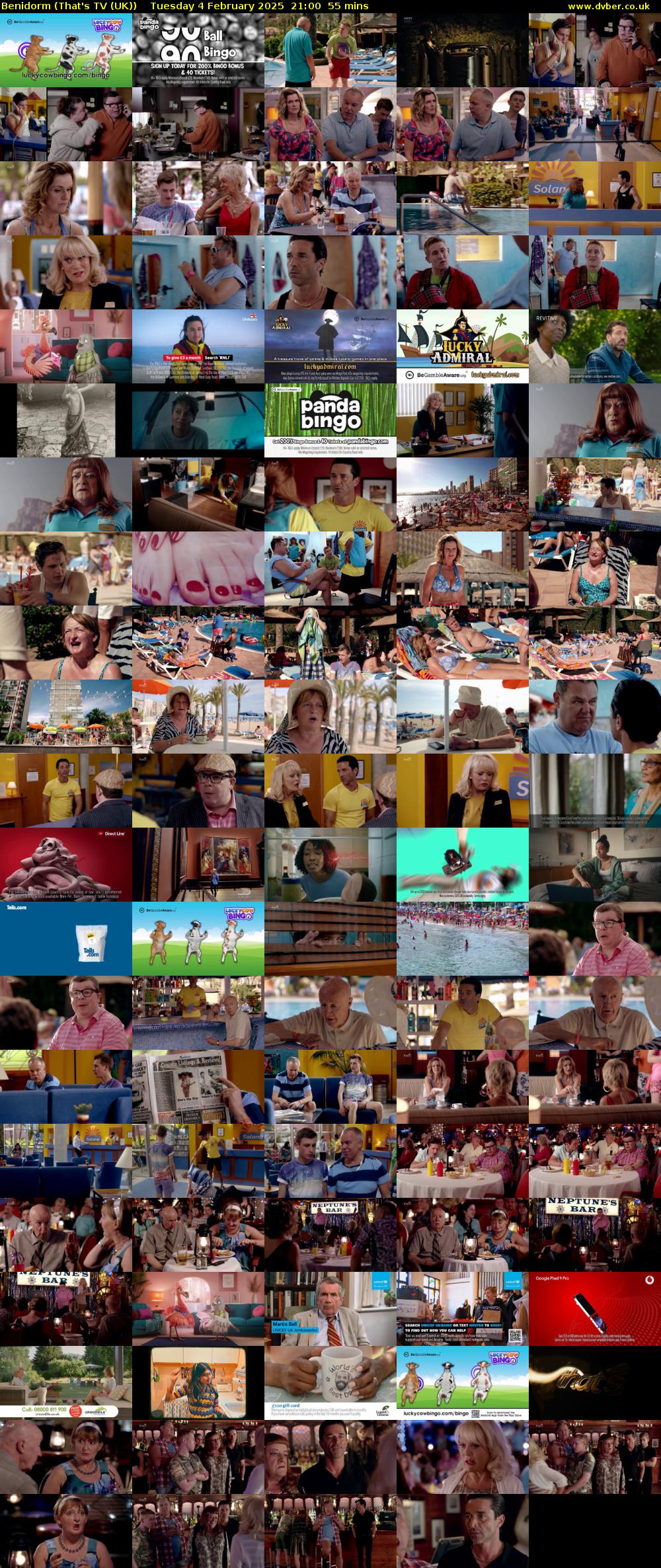 Benidorm (That's TV (UK)) Tuesday 4 February 2025 21:00 - 21:55