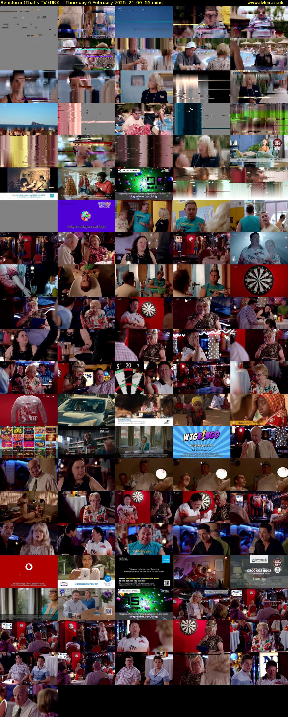 Benidorm (That's TV (UK)) Thursday 6 February 2025 21:00 - 21:55